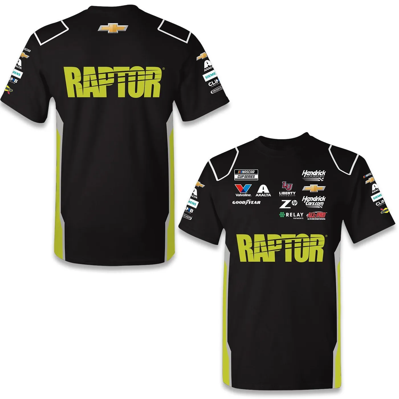Hendrick Motorsports William Byron #24 2025 Raptor Sublimated Uniform T-shirt