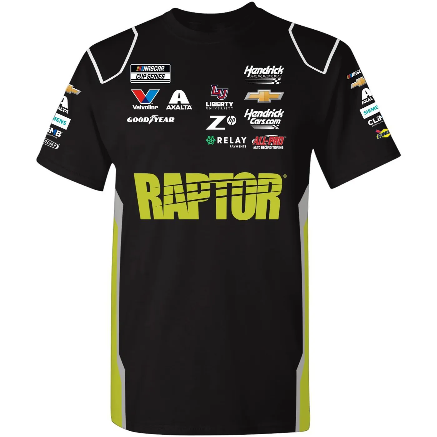 Hendrick Motorsports William Byron #24 2025 Raptor Sublimated Uniform T-shirt
