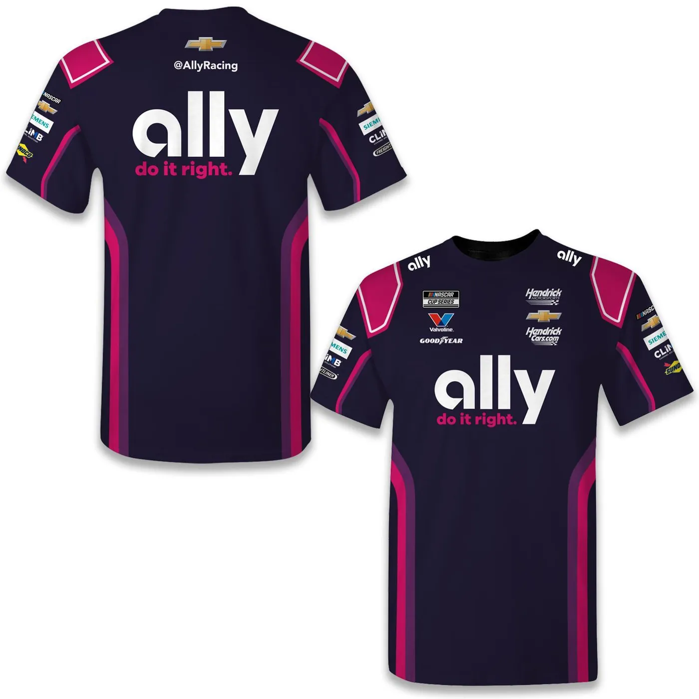Hendrick Motorsports Alex Bowman #48 Ally Sublimated Uniform T-shirt