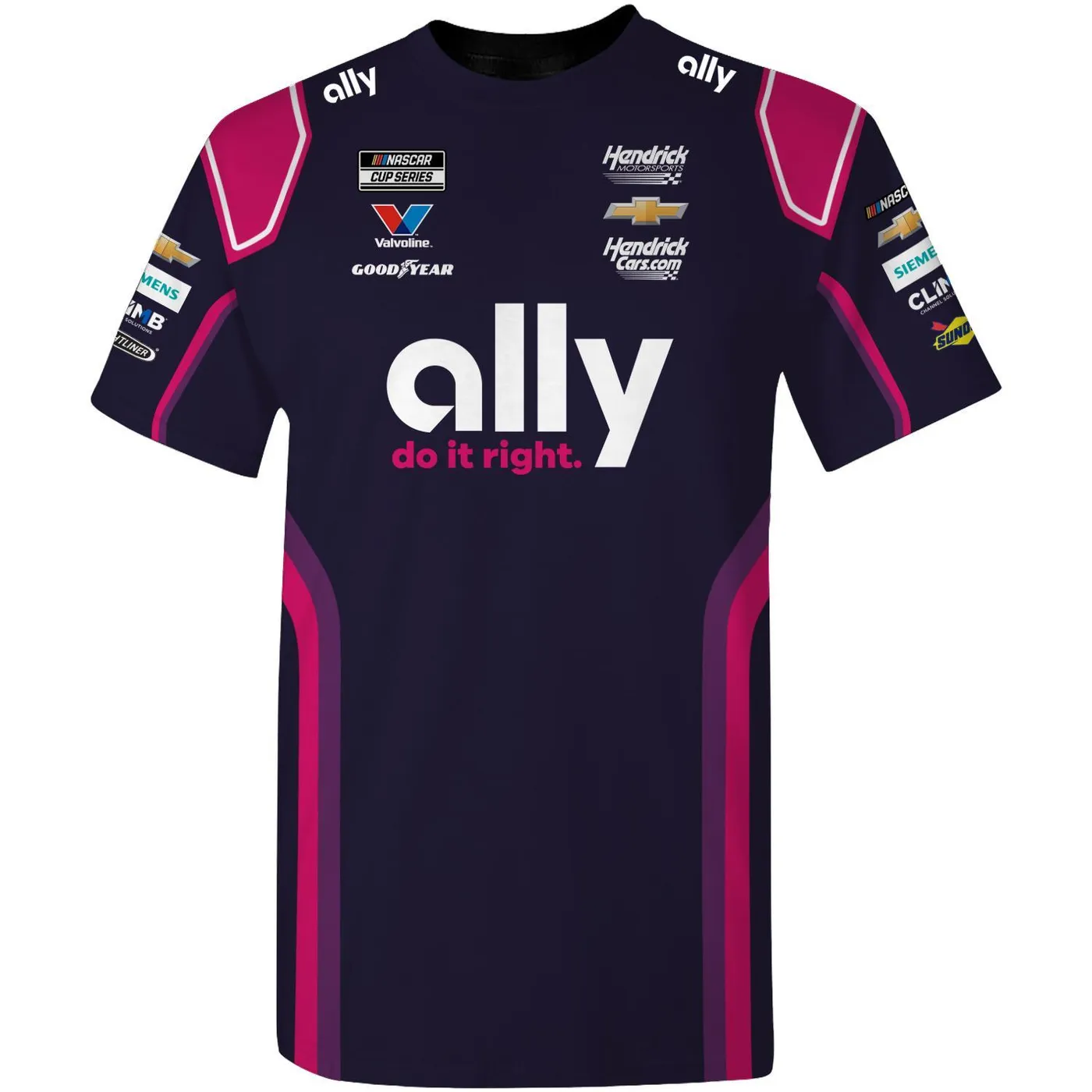 Hendrick Motorsports Alex Bowman #48 Ally Sublimated Uniform T-shirt