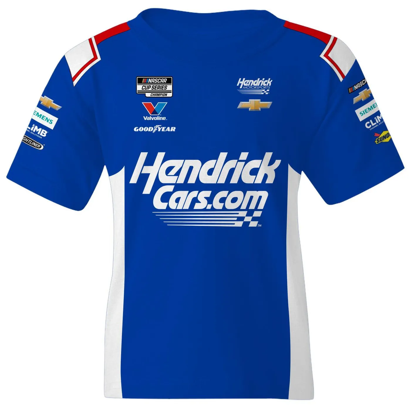 Hendrick Motorsports Kyle Larson #5 2025 HendrickCars.com Youth Sublimated Uniform T-shirt