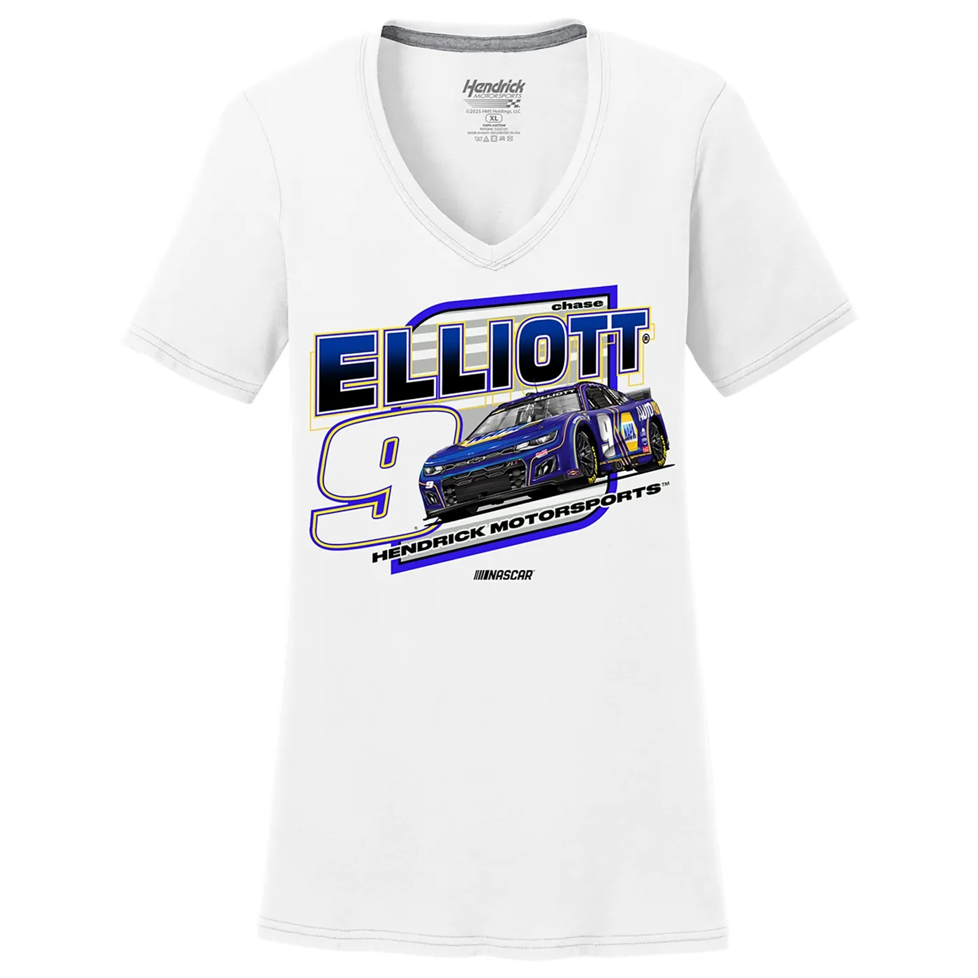 Hendrick Motorsports Chase Elliott #9 NAPA Women's V-neck T-shirt