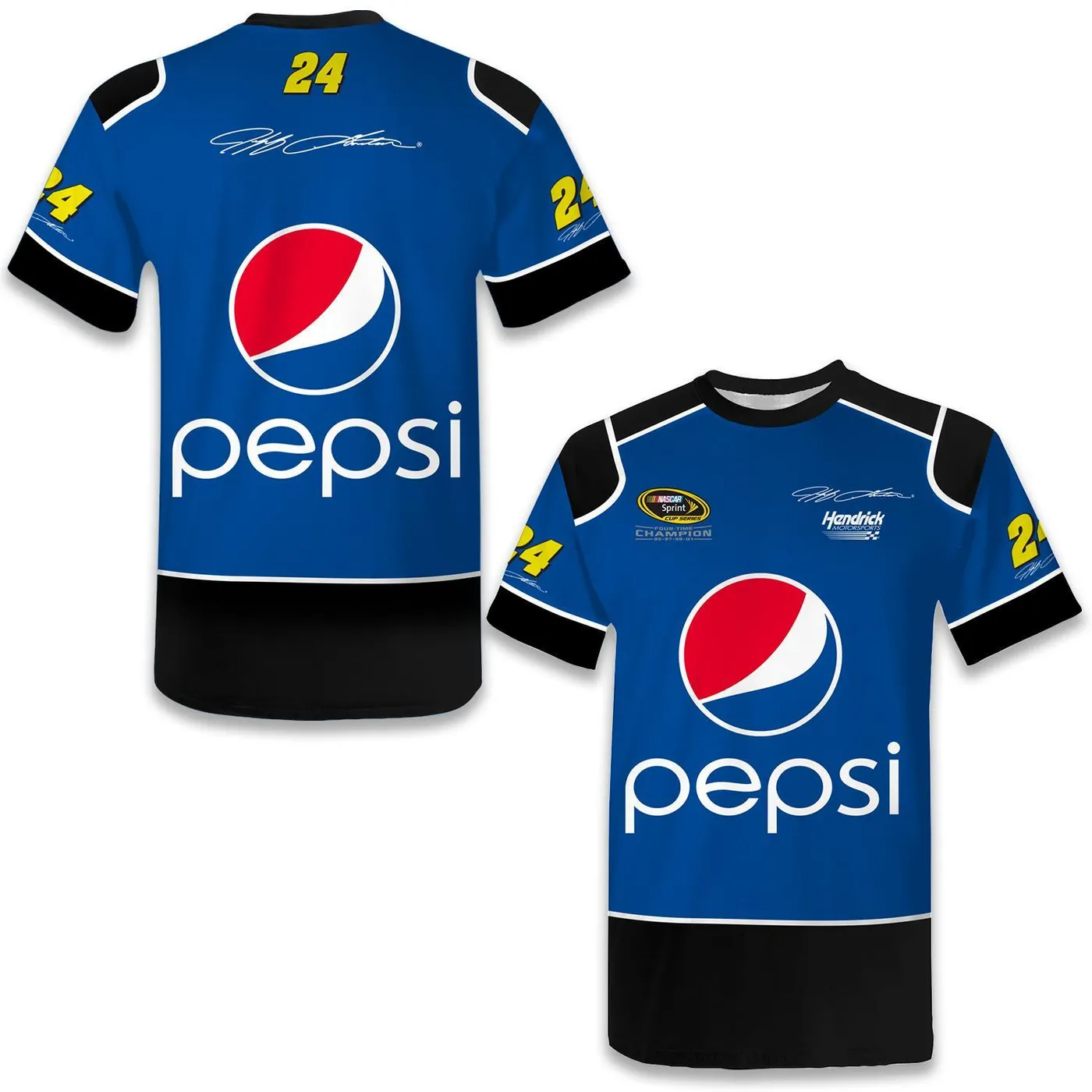 Hendrick Motorsports Jeff Gordon #24 Pepsi Uniform T-shirt