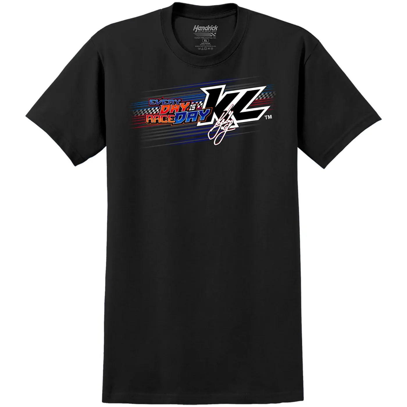 Hendrick Motorsports Kyle Larson #5 2025 HendrickCars.com Every Day is Race Day T-shirt