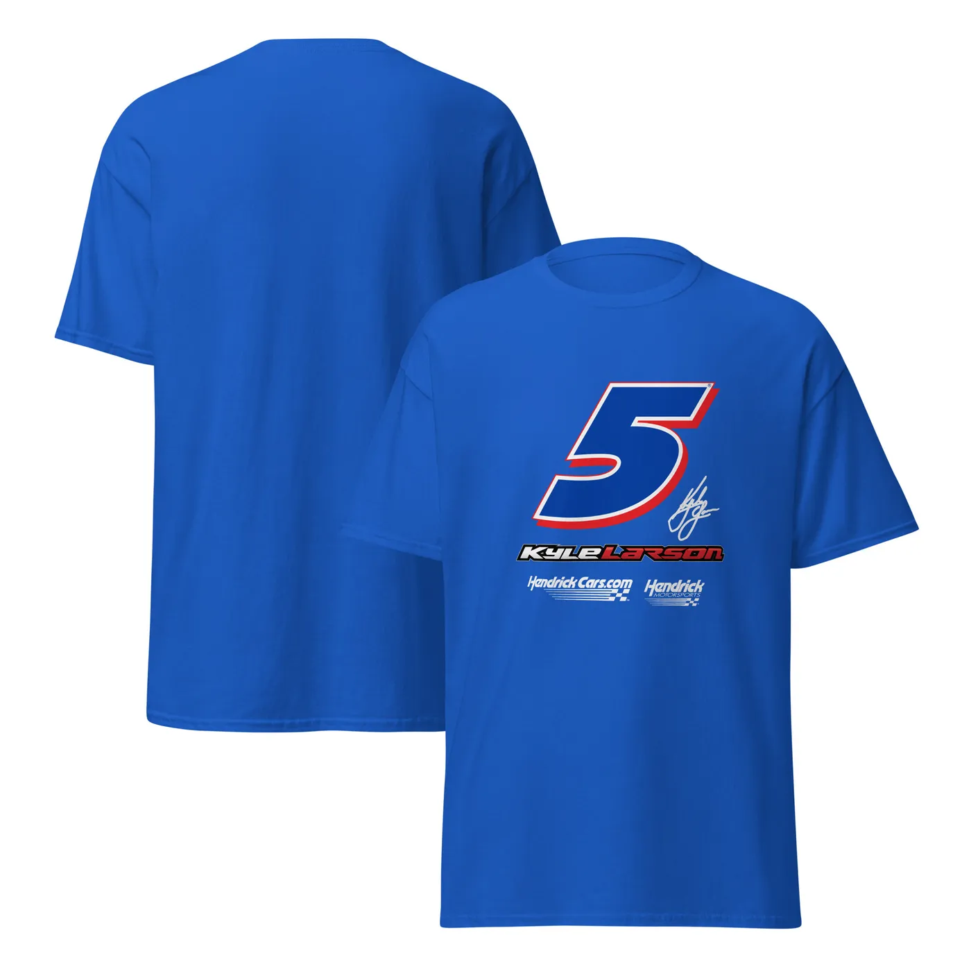 Hendrick Motorsports Kyle Larson #5 2025 Hendrick Cars T-Shirt