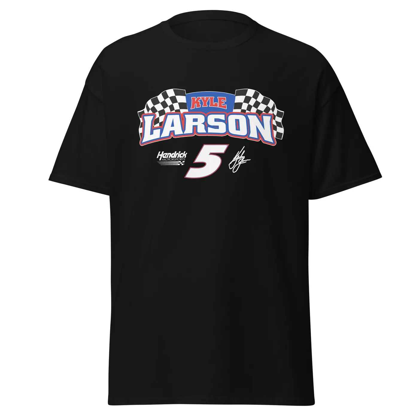 Hendrick Motorsports Kyle Larson Flag #5 T-Shirt