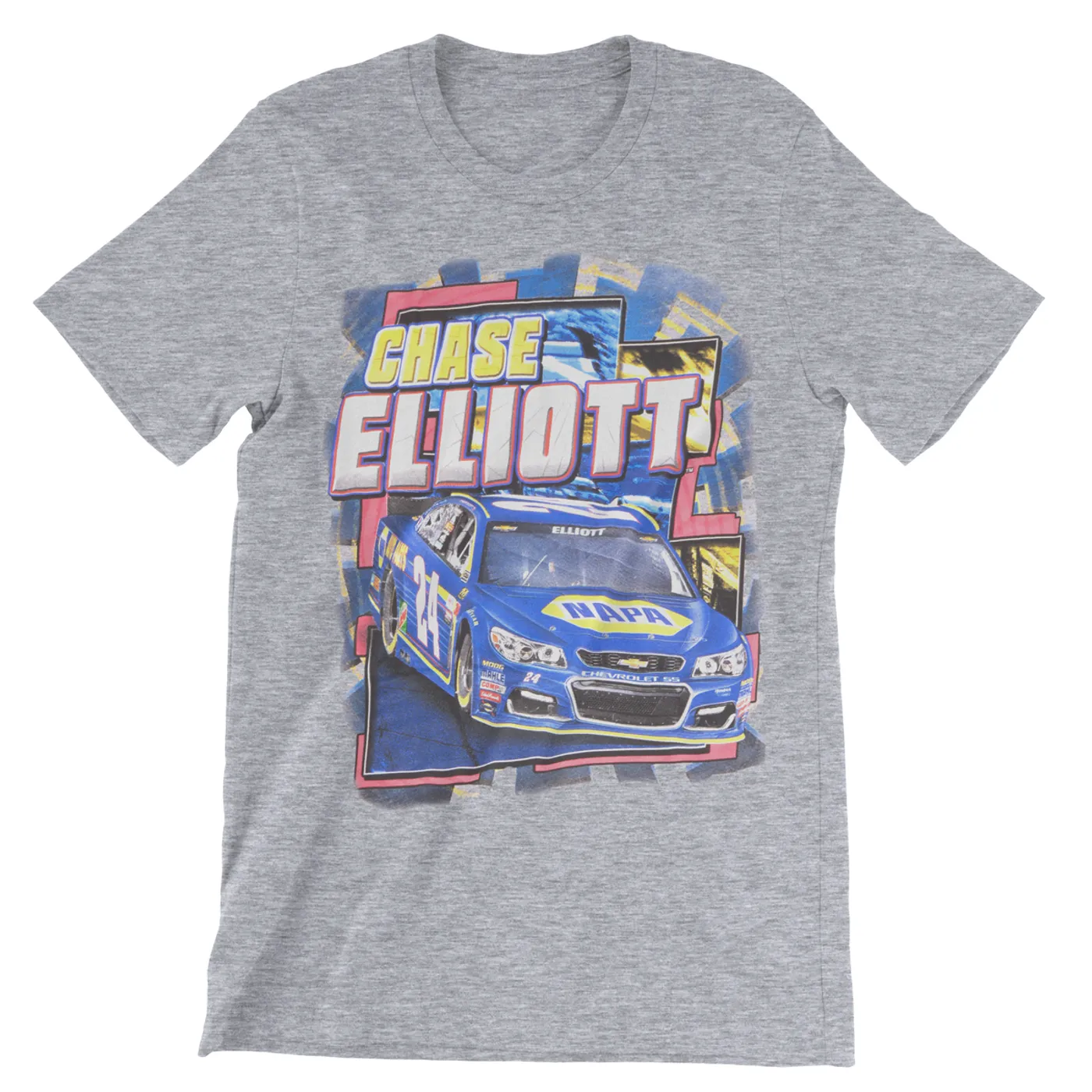 Hendrick Motorsports Chase Elliott #24 Breast Cancer Awareness T-shirt