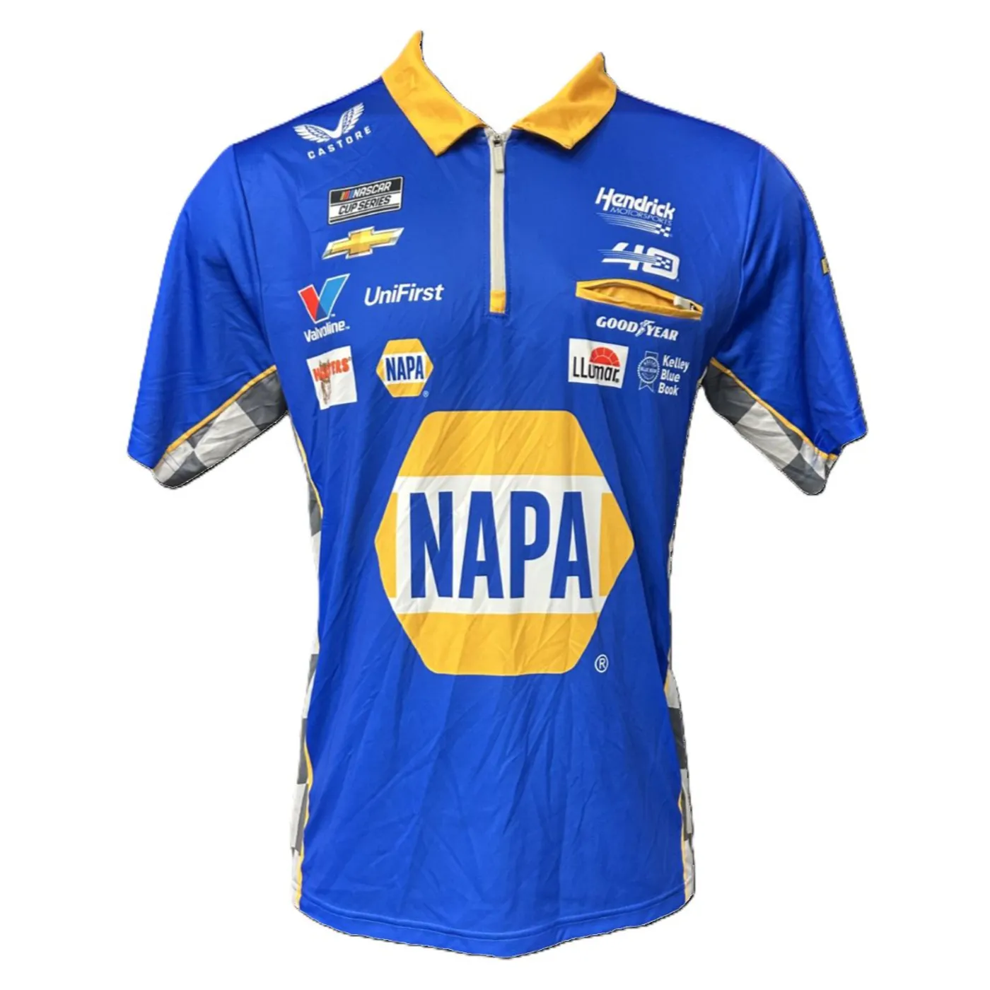 Hendrick Motorsports 2024 Chase Elliott #9 NAPA Auto Parts Castore Track Shirt