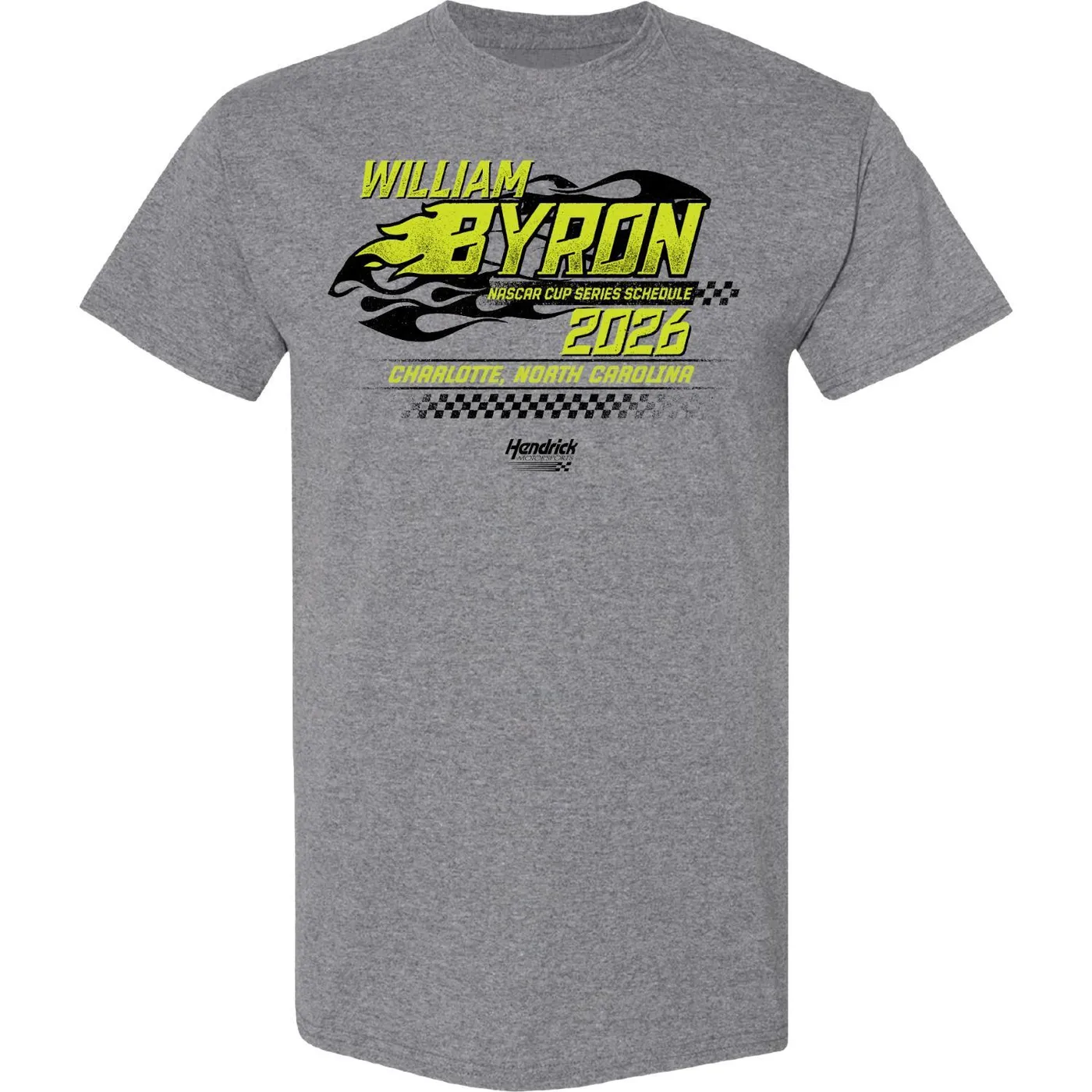 Hendrick Motorsports William Byron #24 2026 Schedule T-shirt
