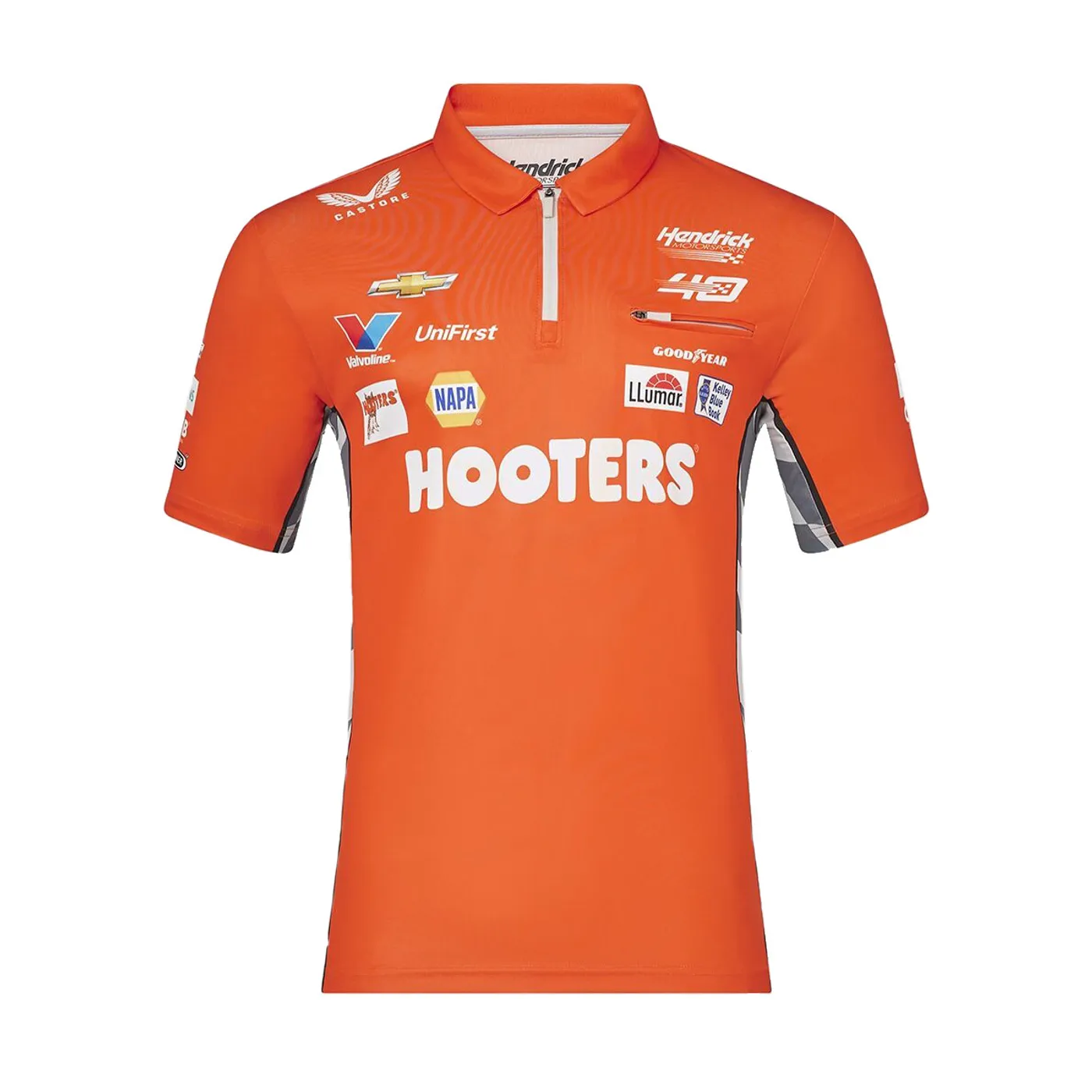Hendrick Motorsports Chase Elliott #9 Hooters Castore Polo