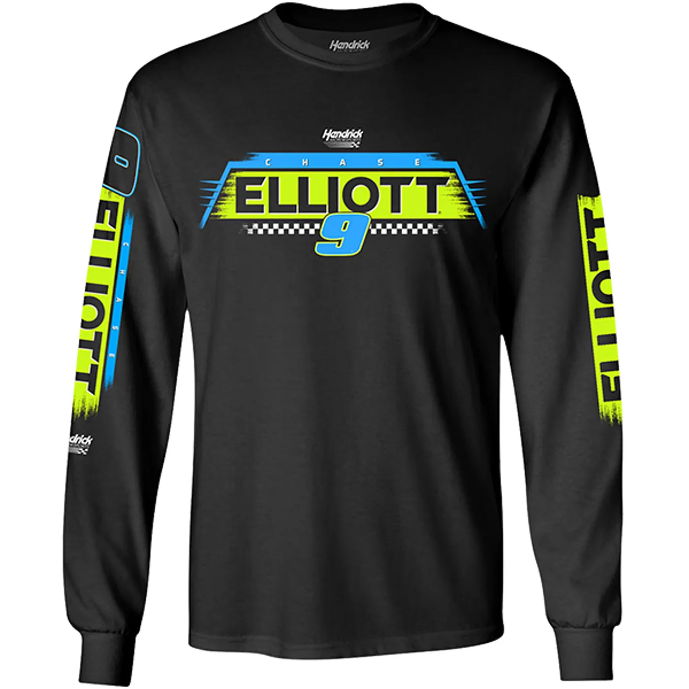 Hendrick Motorsports Chase Elliott #9 Black XTreme Long Sleeve T-shirt