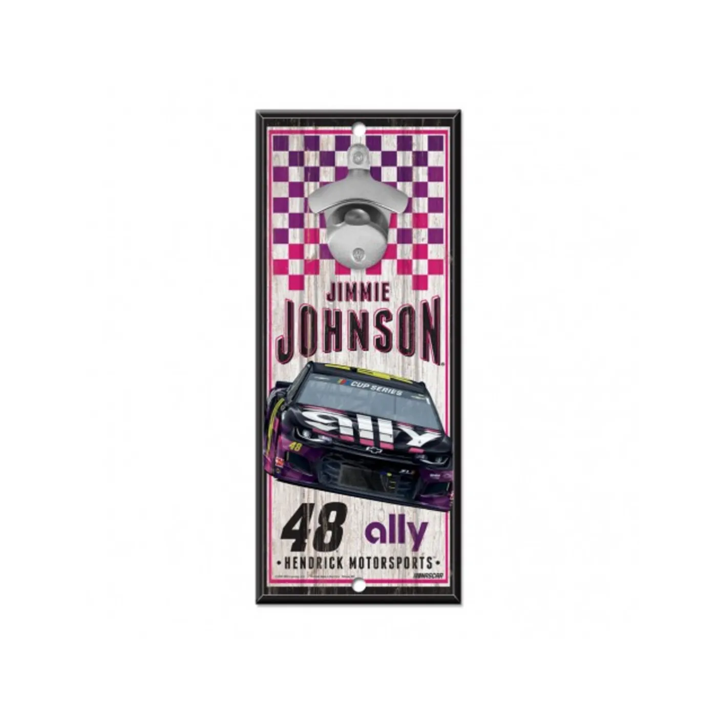 Hendrick Motorsports Jimmie Johnson #48 2020 ally Bottle Opened Sign 5" x 11"