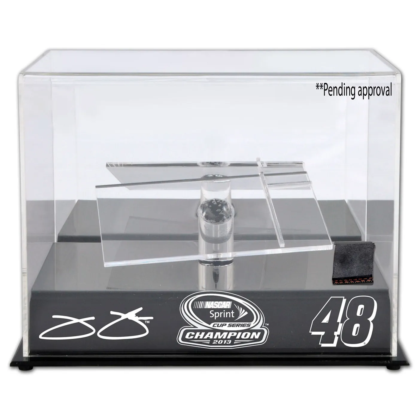 Hendrick Motorsports Jimmie Johnson #48 2013 Sprint Cup Champion 1:24-Scale Diecast Display Case w/ Race-Used Tire