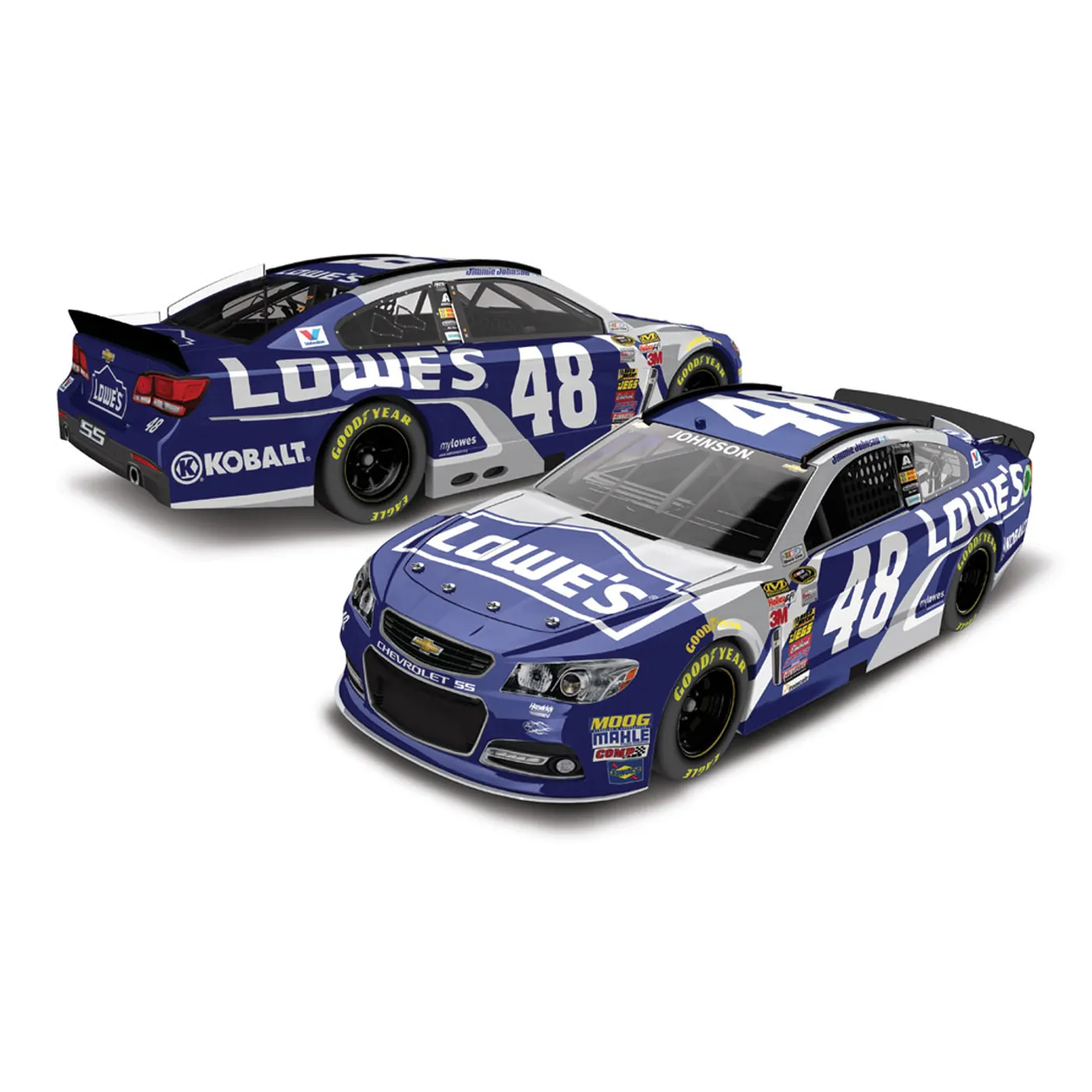 Hendrick Motorsports Jimmie Johnson #48 2015 Kansas Race Win 1:24 Diecast