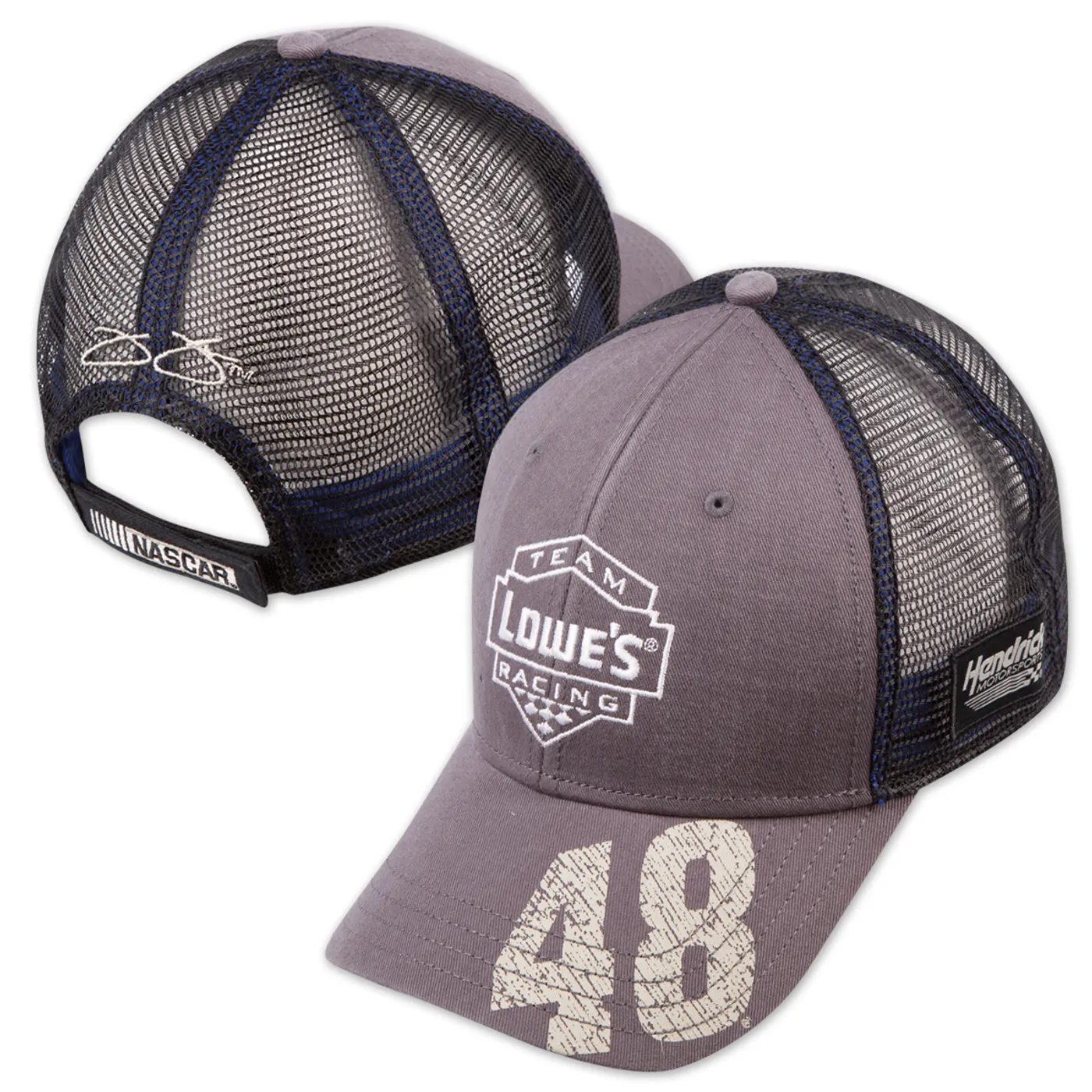 Hendrick Motorsports Jimmie Johnson - Backstretch Distressed Trucker Hat by The Game