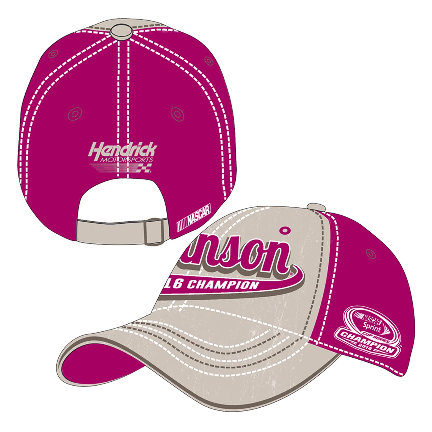 Hendrick Motorsports Jimmie Johnson 2016 NASCAR Ladies Championship Hat