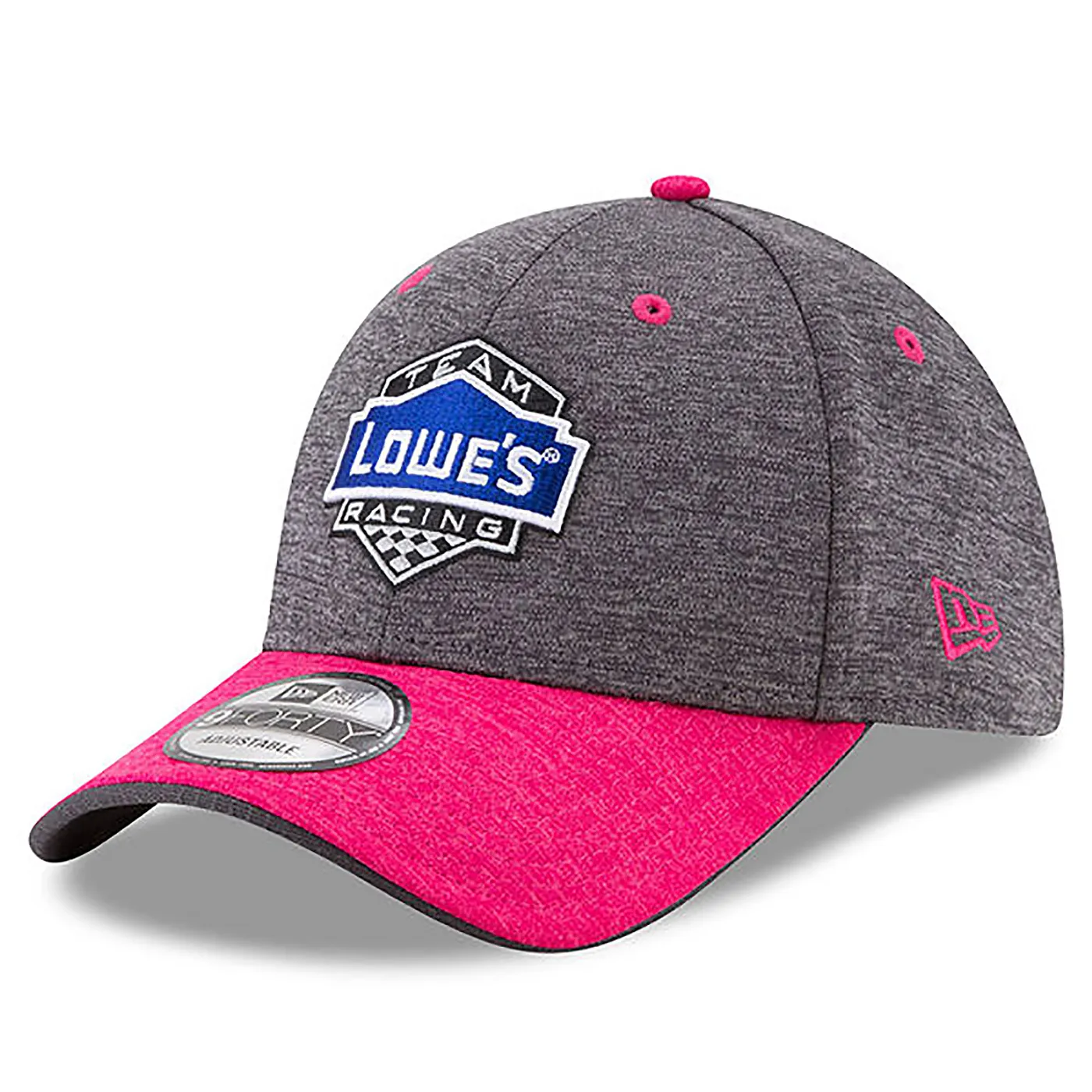 Hendrick Motorsports Jimmie Johnson #48 2017 Lowes Breast Cancer Awareness 9FORTY Adj Hat