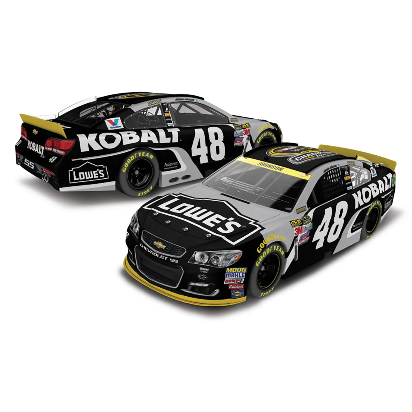 Jimmie Johnson #48 Kobalt 2016 Champ 1:24 Scale NASCAR Sprint Cup Series Die-Cast