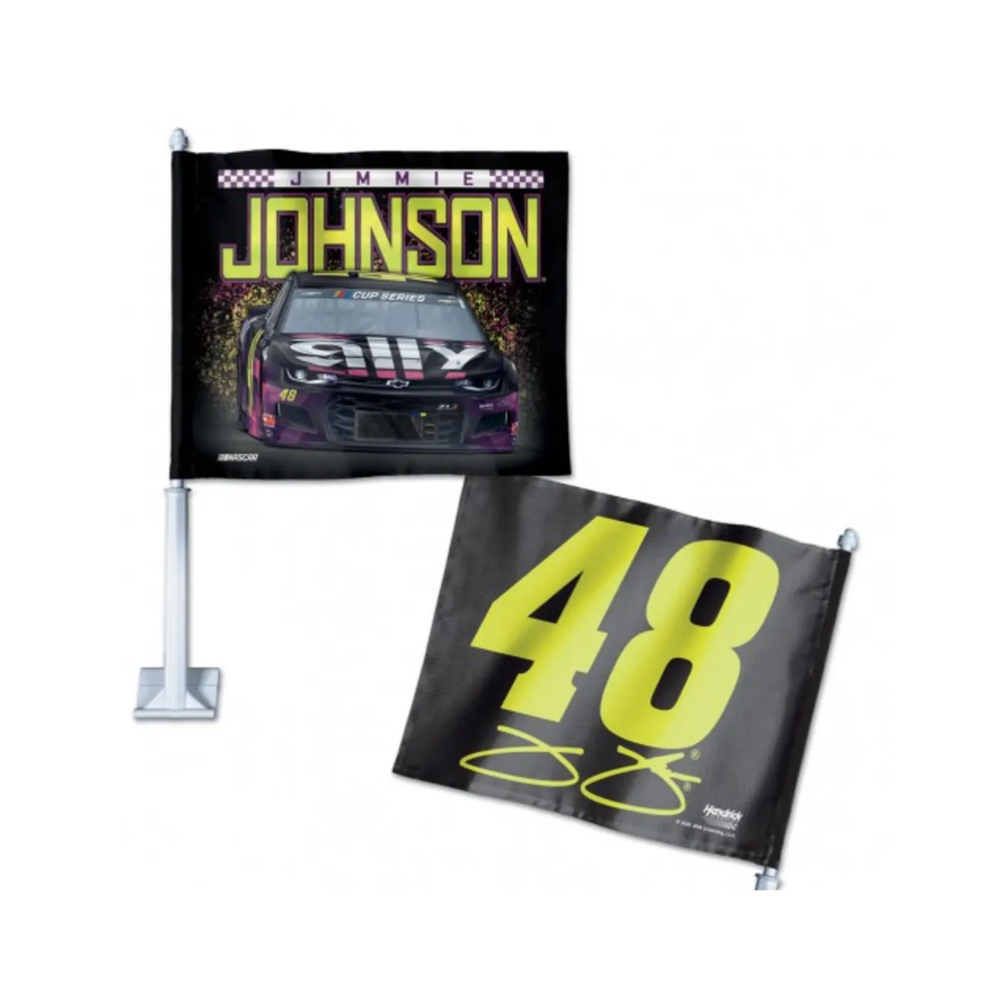 Jimmie Johnson #48 2020 ally Car Flag 11.75" x 14"