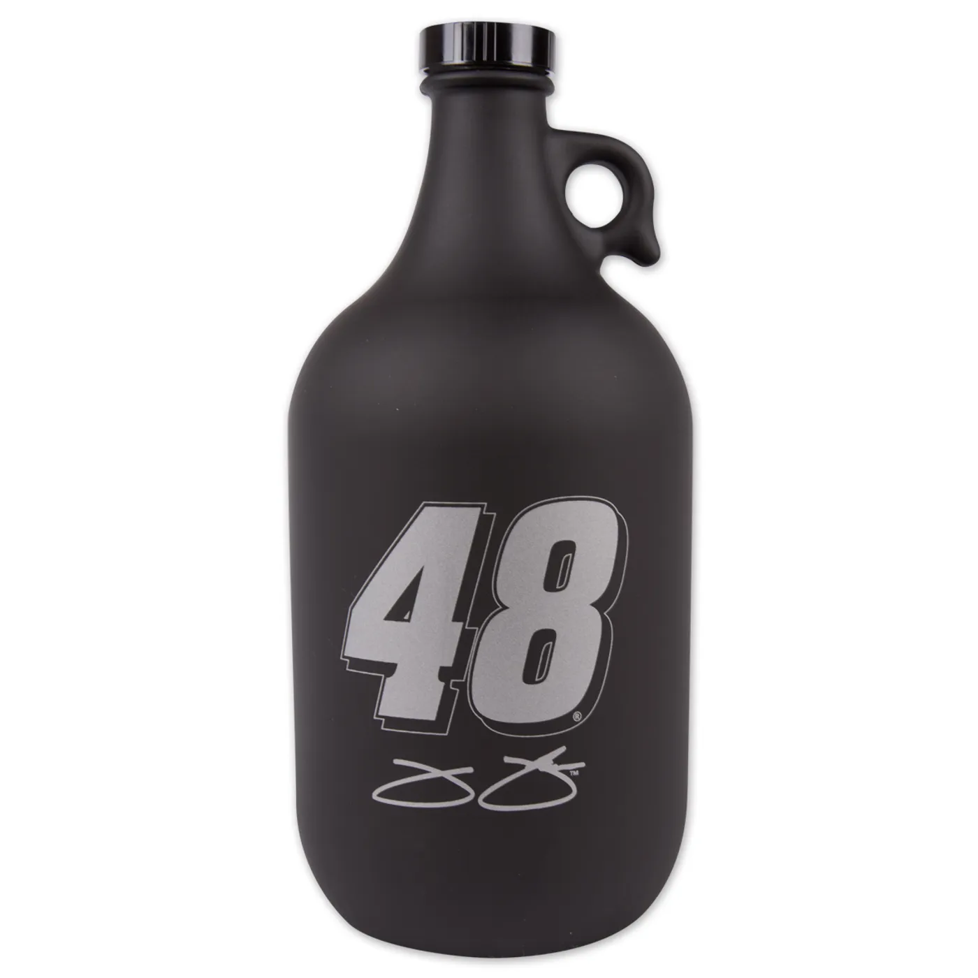Jimmie Johnson #48 Stealth Frosted Glass Growler