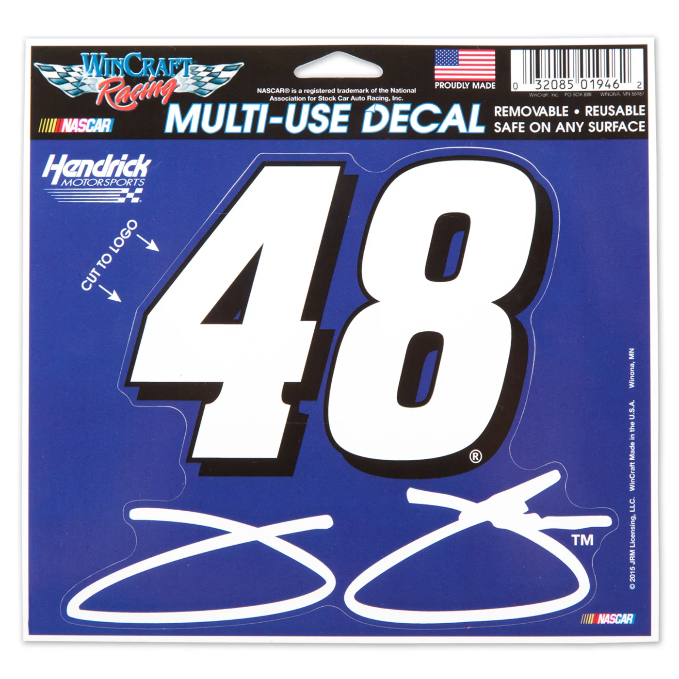 Jimmie Johnson 5X6 Multi-Use Decal
