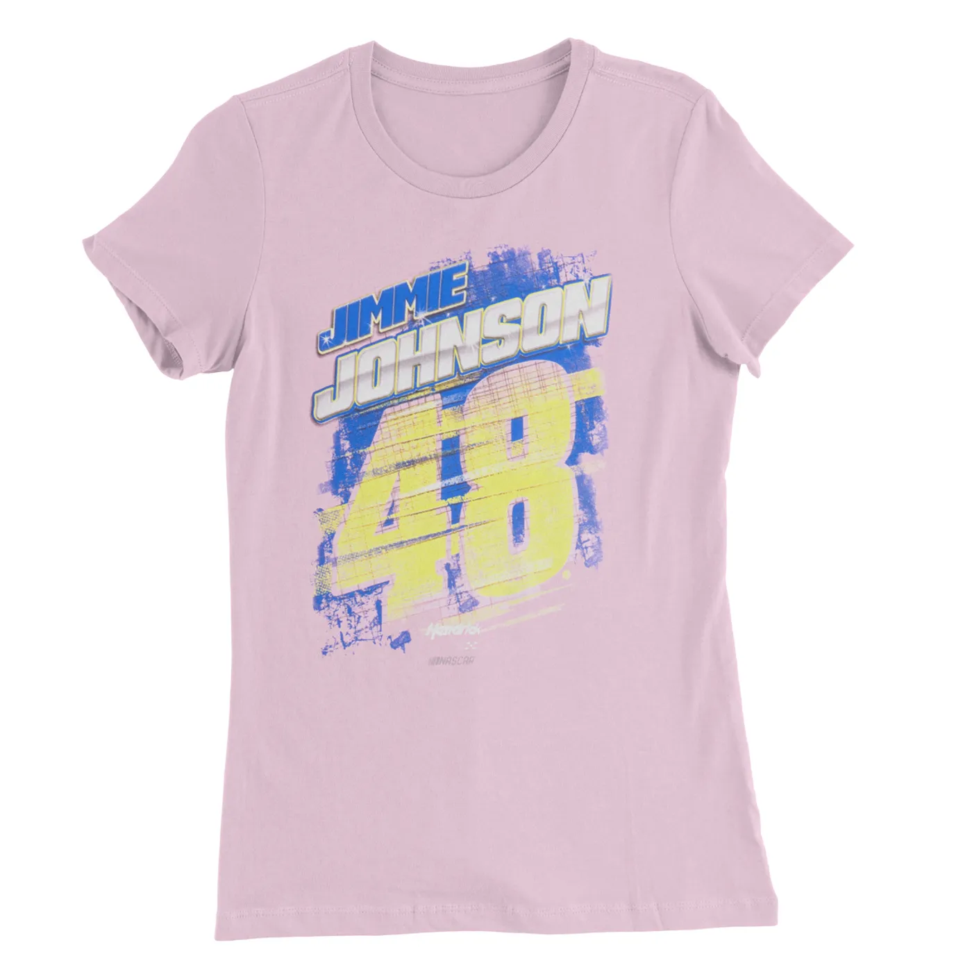 Jimmie Johnson #48 Breast Cancer Awareness Ladies T-shirt