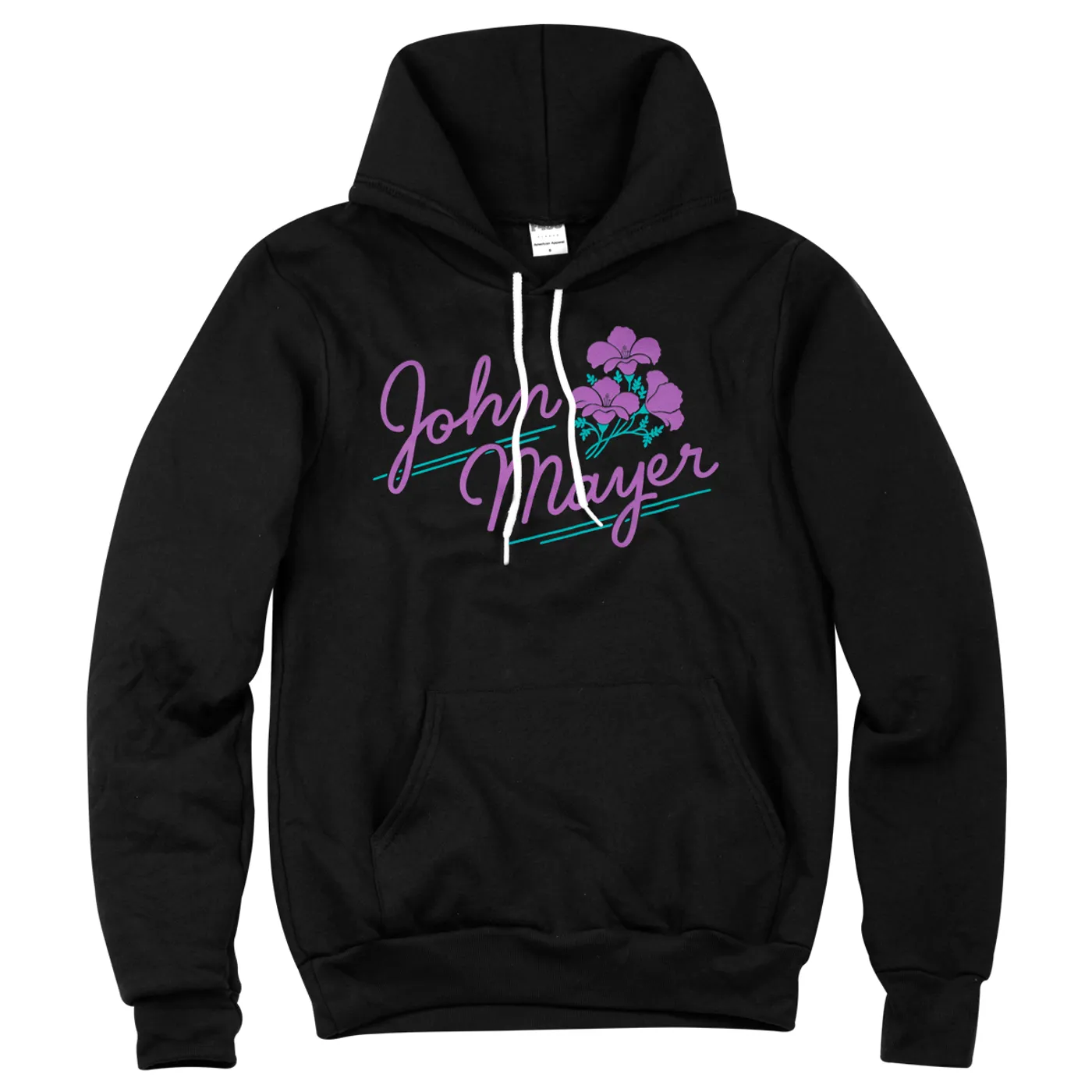 John Mayer Flower Pullover Hoodie