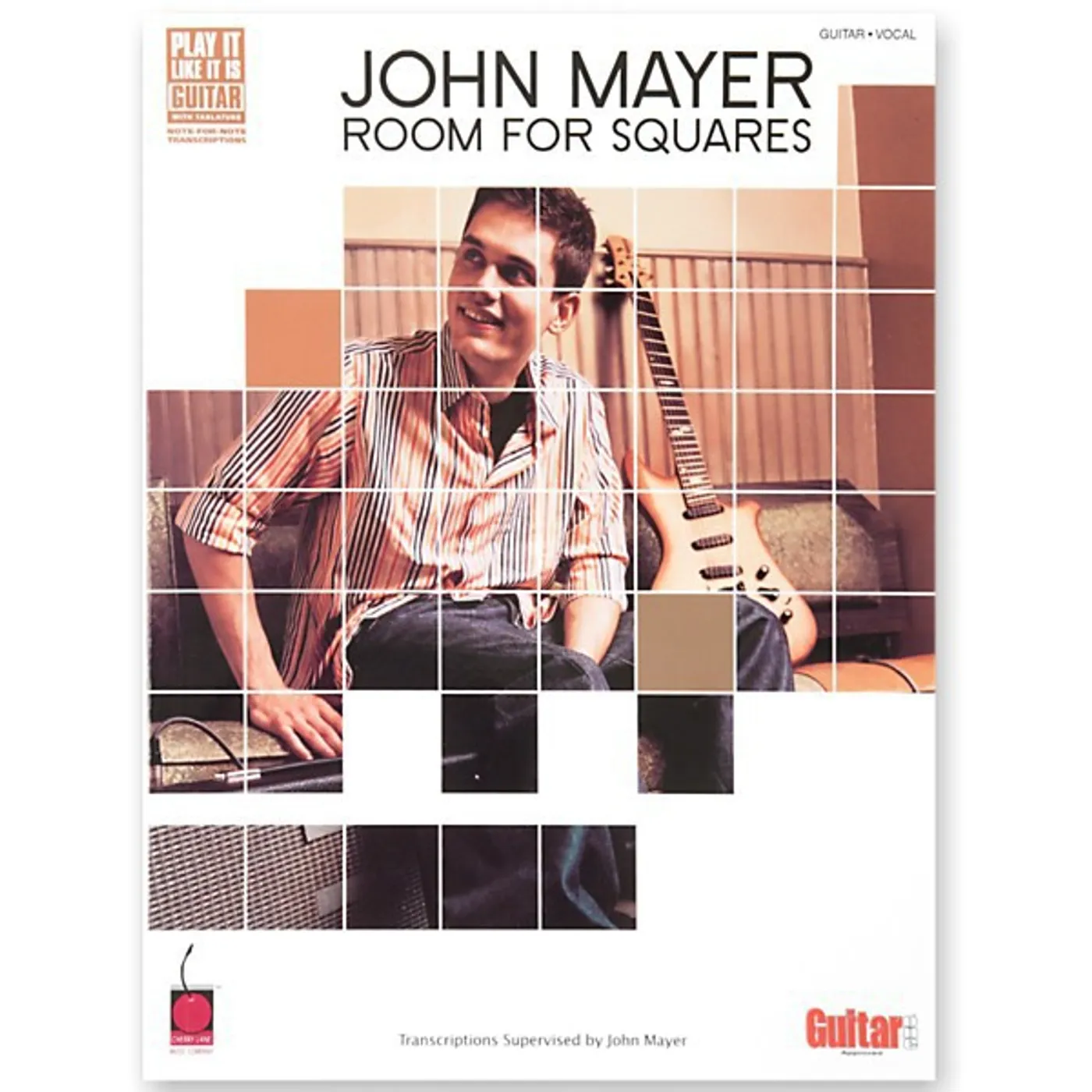 John Mayer Room For Squares Play-It-Like-It-Is Guitar Tab Book