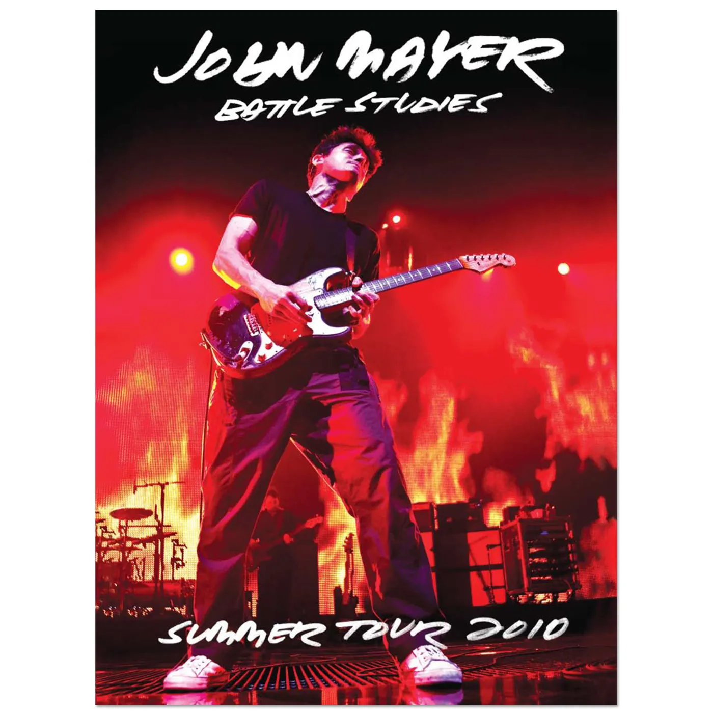 John Mayer Battle Studies 2010 Summer Tour Program