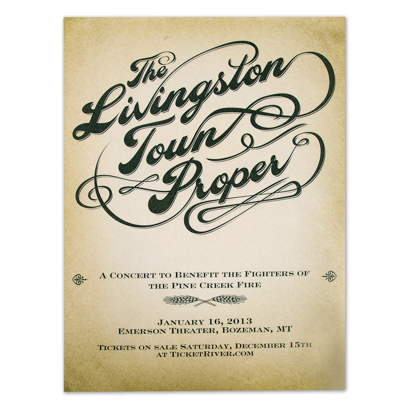 John Mayer JM The Livingston Town Proper 8x10