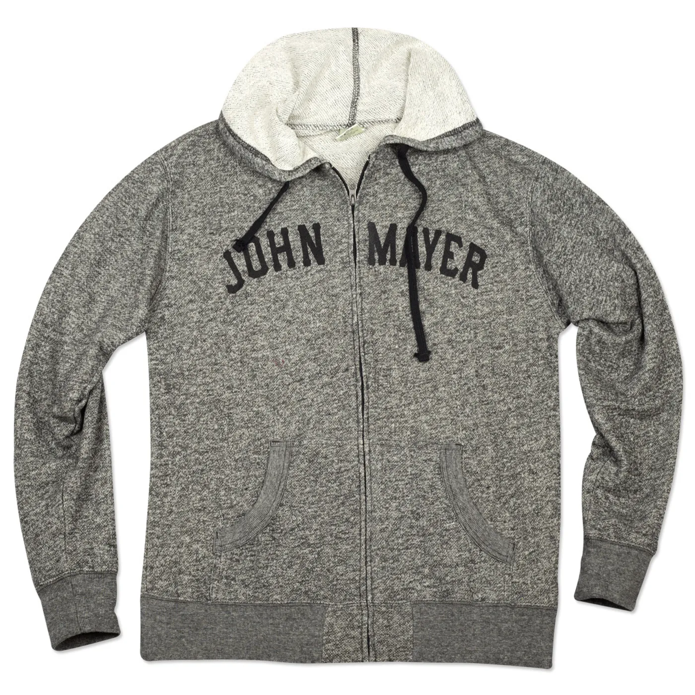 John Mayer Heather Black Hoodie