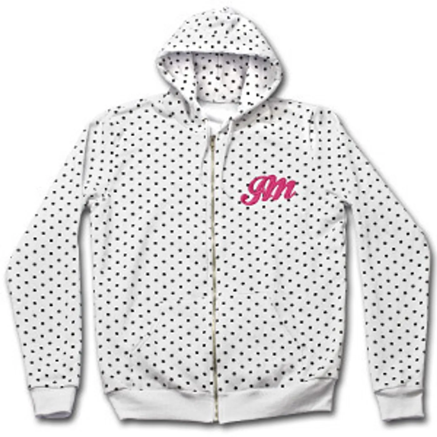 John Mayer Polka Dot Zip Hoodie