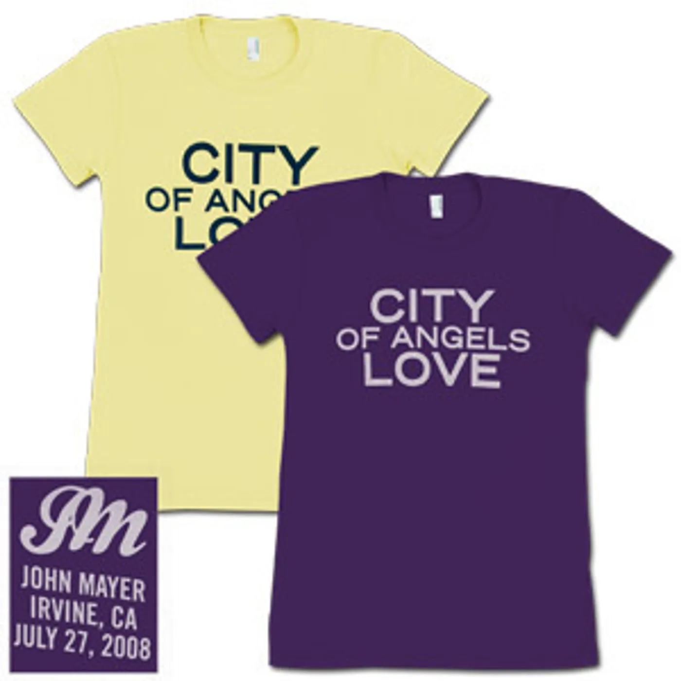 John Mayer - CITY of Angels LOVE (Los Angeles) Girls T-Shirt