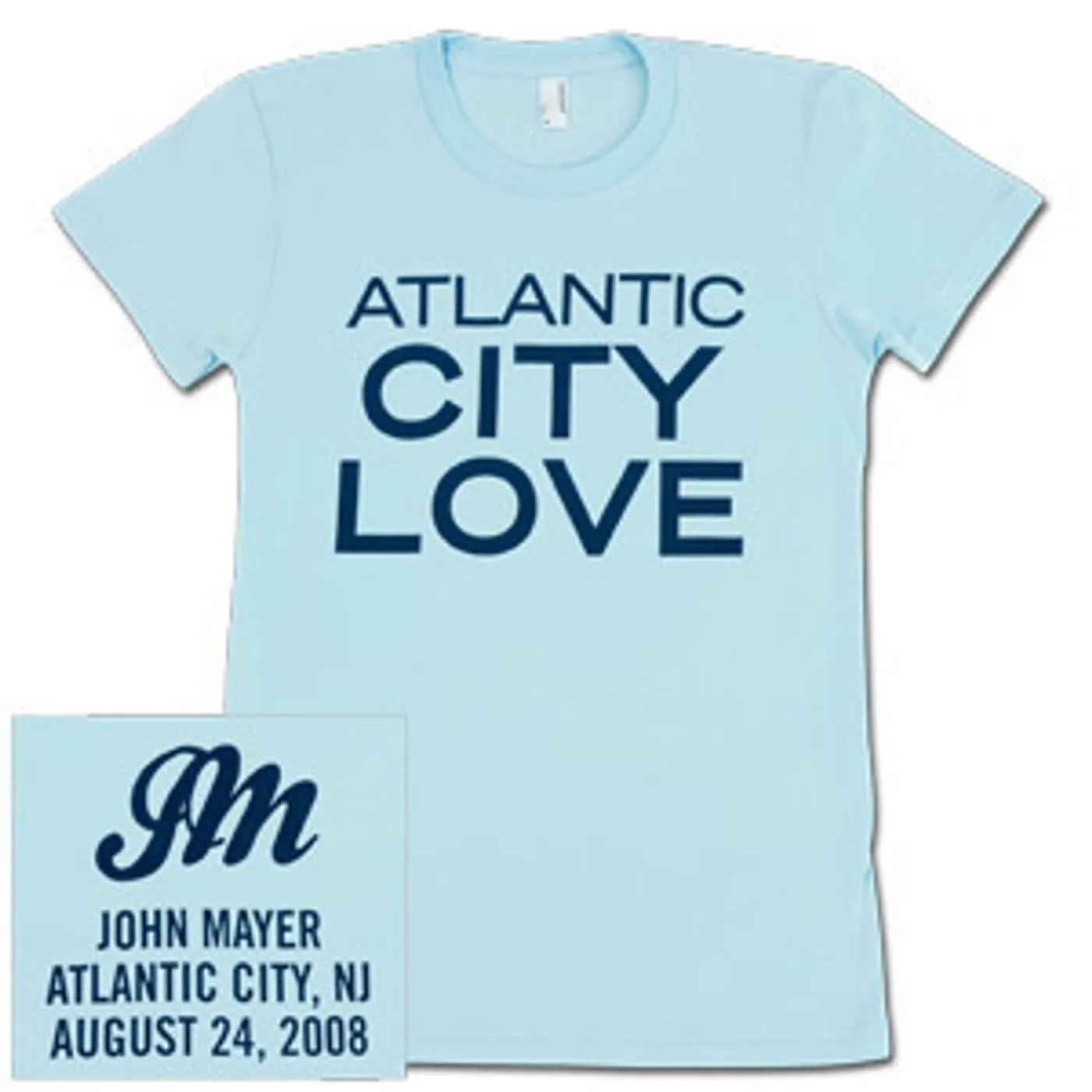 John Mayer - CITY LOVE (Atlantic City) Girls T-Shirt