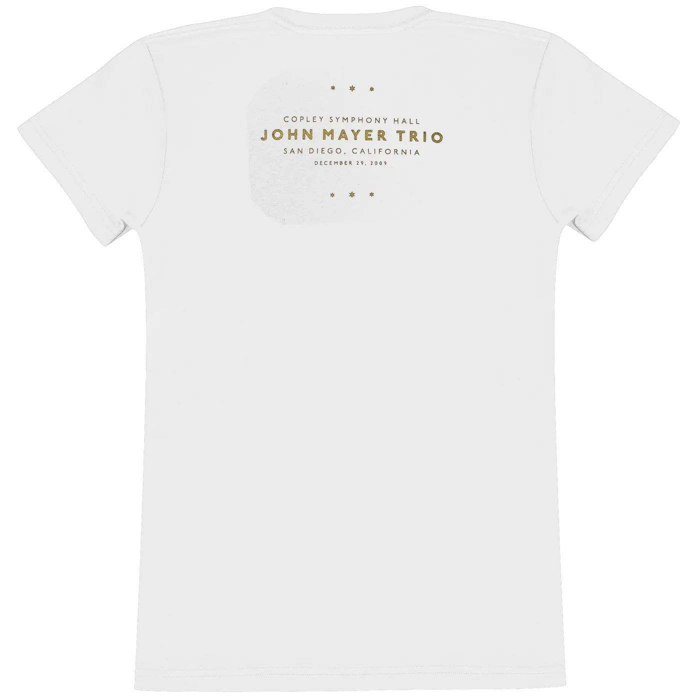 12/29/09 Annual Holiday Blues Revue Girls John Mayer T-Shirt
