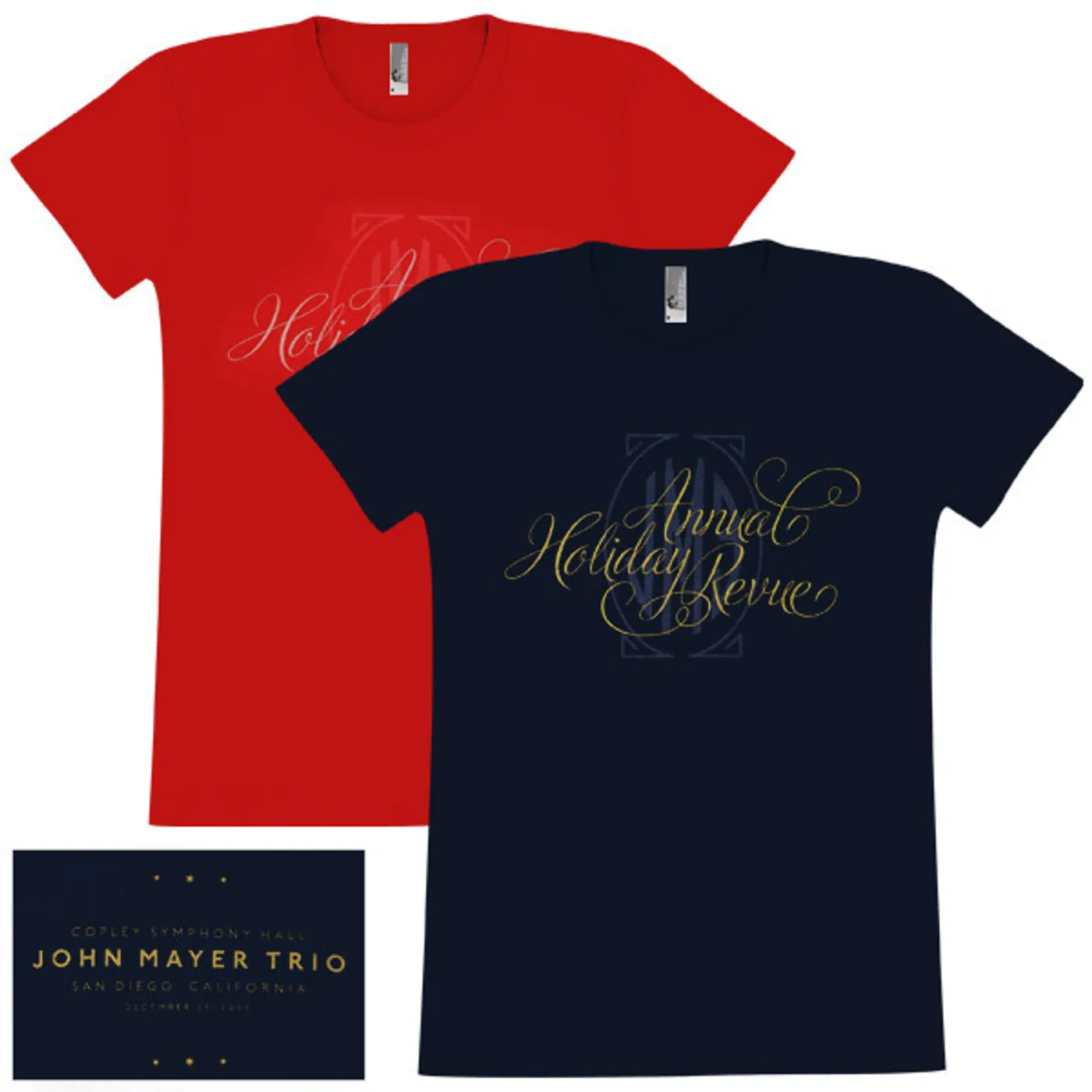 12/29/09 Annual Holiday Blues Revue Girls John Mayer T-Shirt