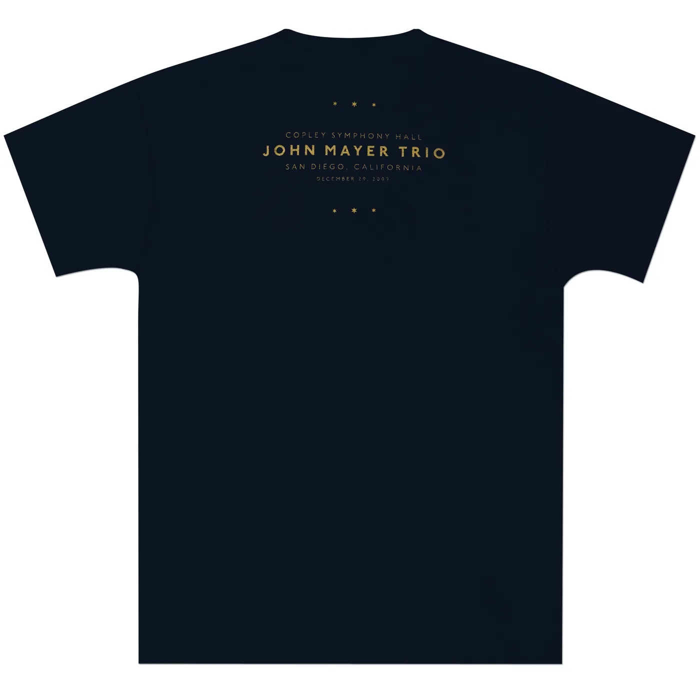 12/29/09 Annual Holiday Blues Revue Unisex John Mayer T-Shirt