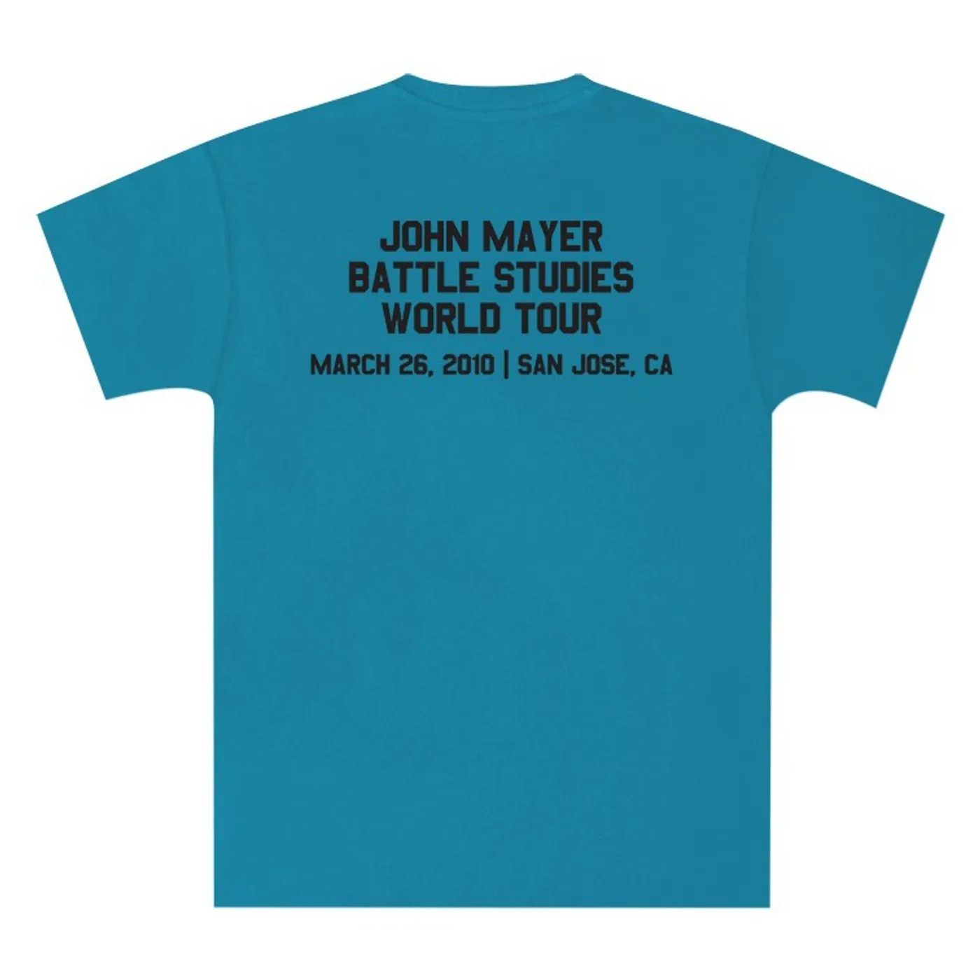John Mayer Unisex San Jose, CA Event T-shirt