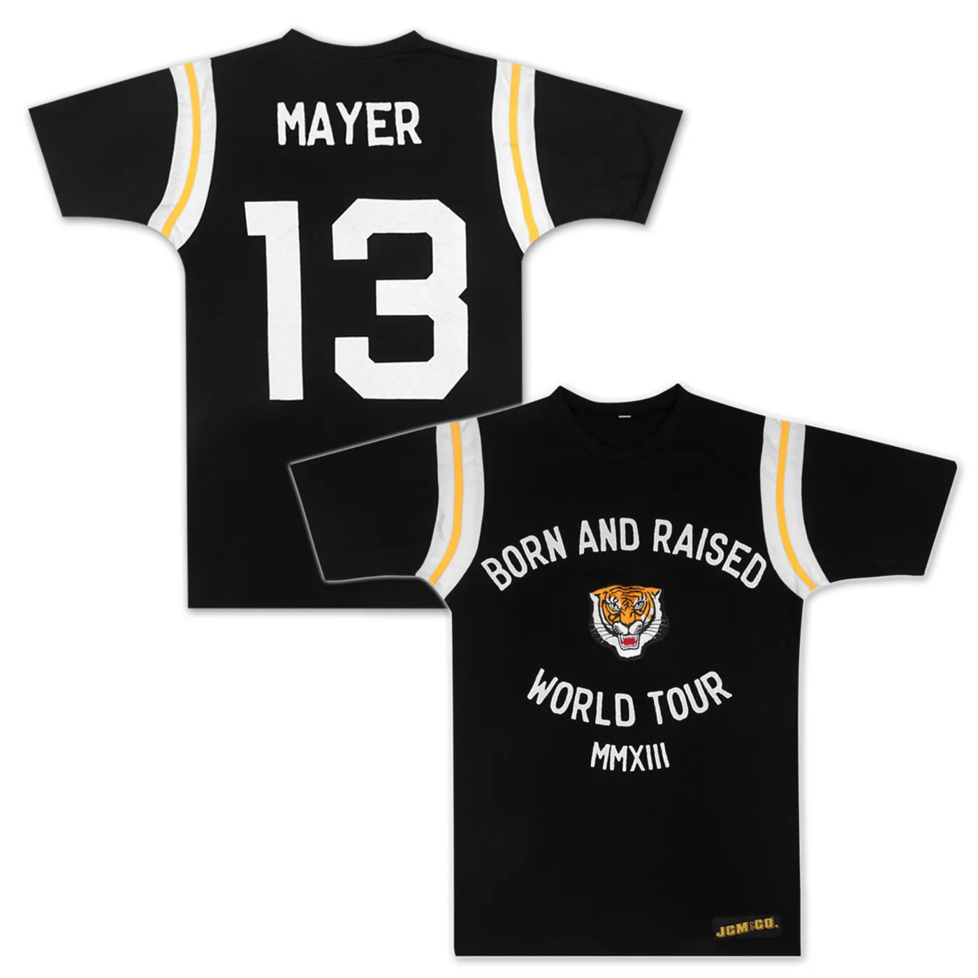 John Mayer Tiger World Tour Football Jersey