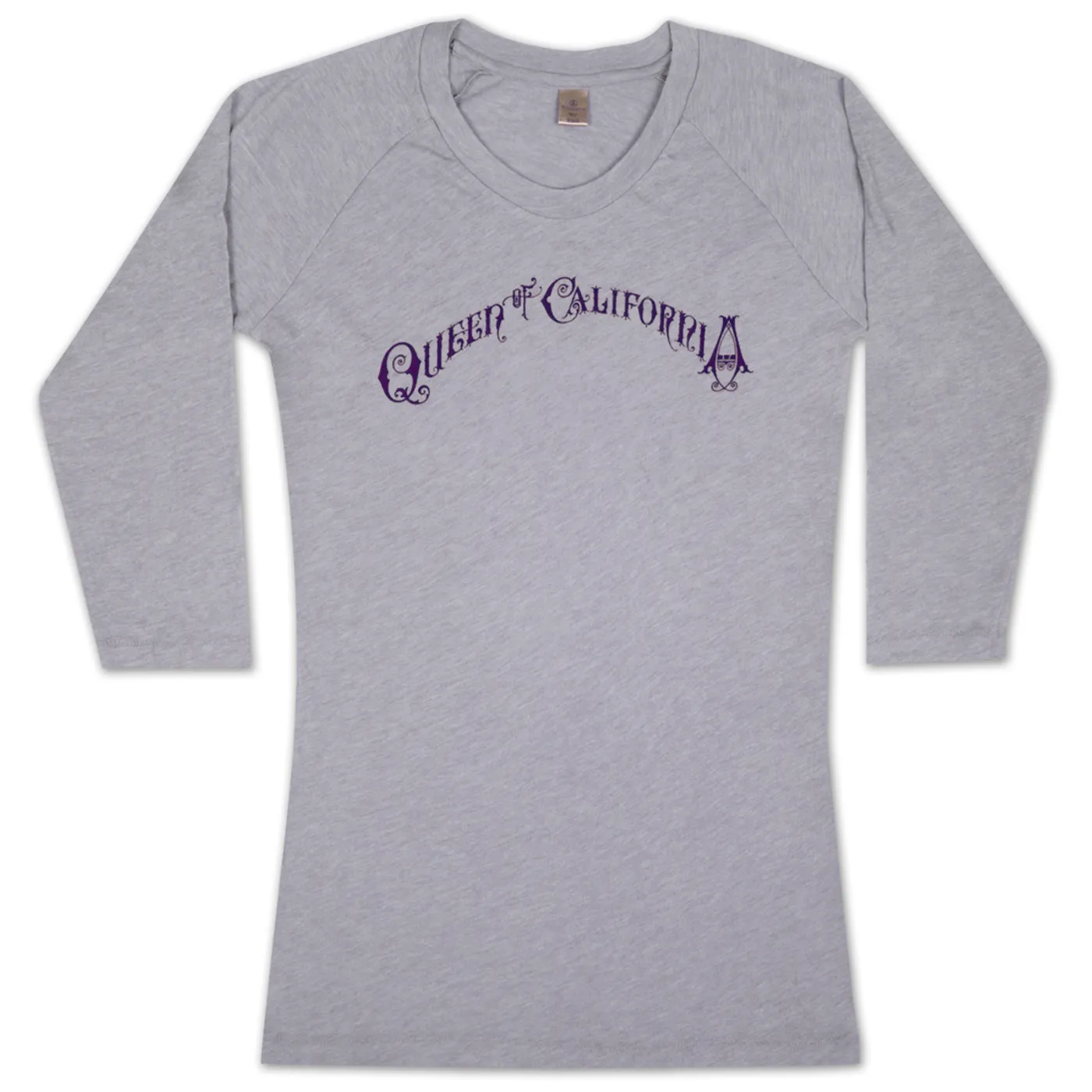 John Mayer "Queen of California" Women's 3/4 Henley
