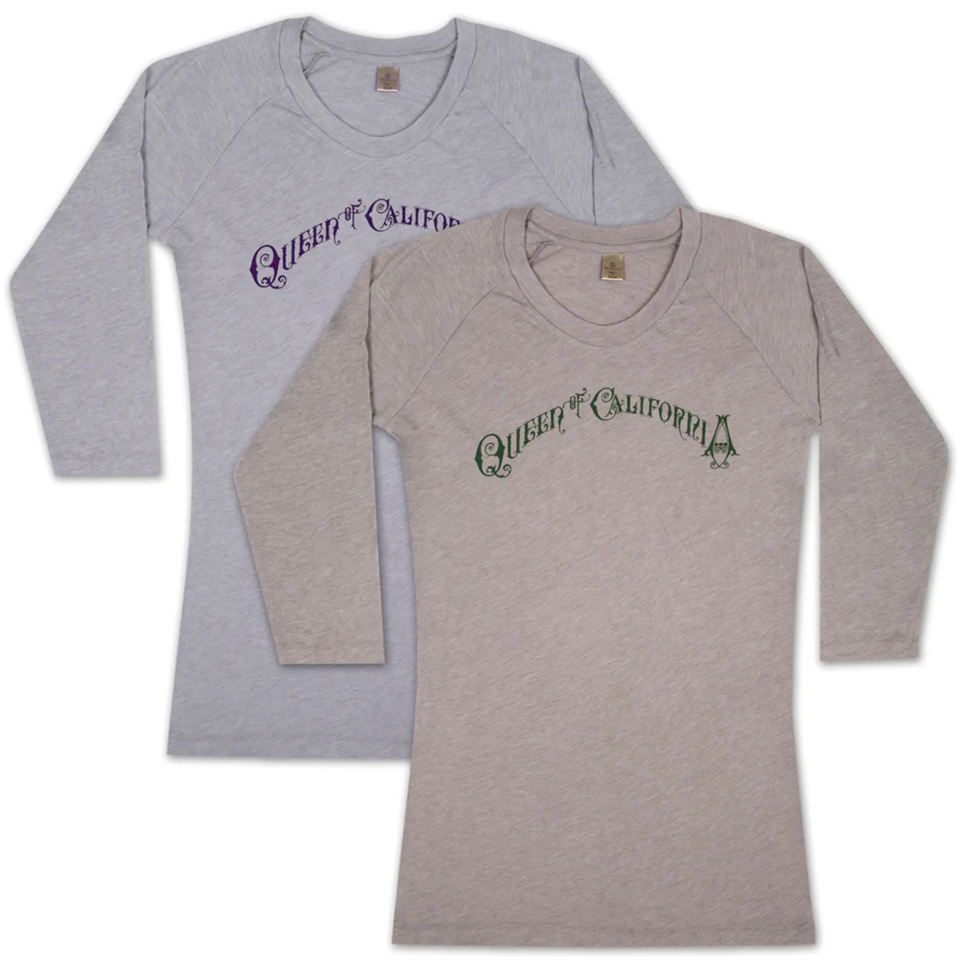 John Mayer "Queen of California" Women's 3/4 Henley