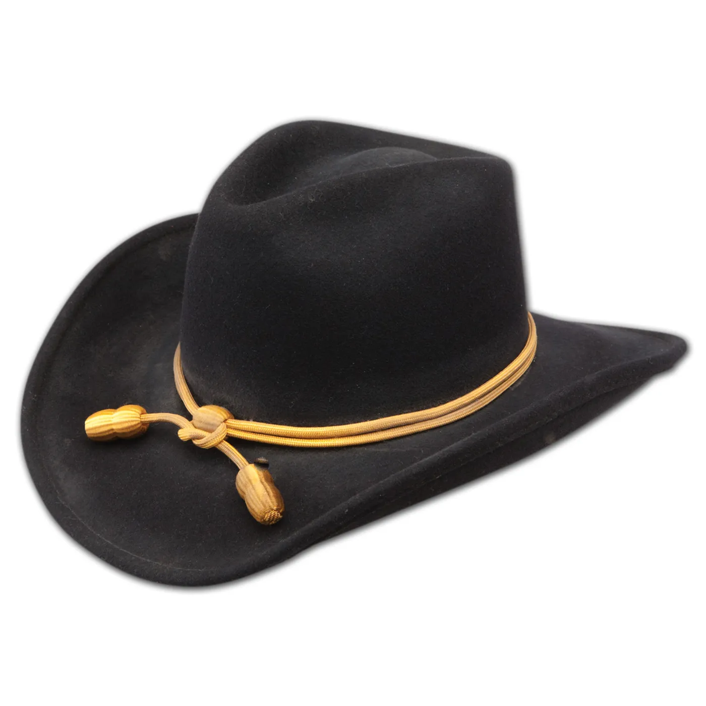 John Wayne Collection  "The Fort" (Crushable) Replica Wool Black Hat