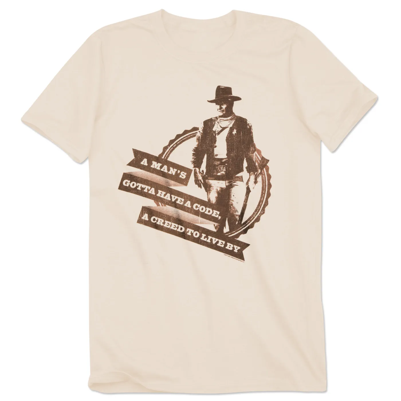John Wayne A Man's Creed T-Shirt