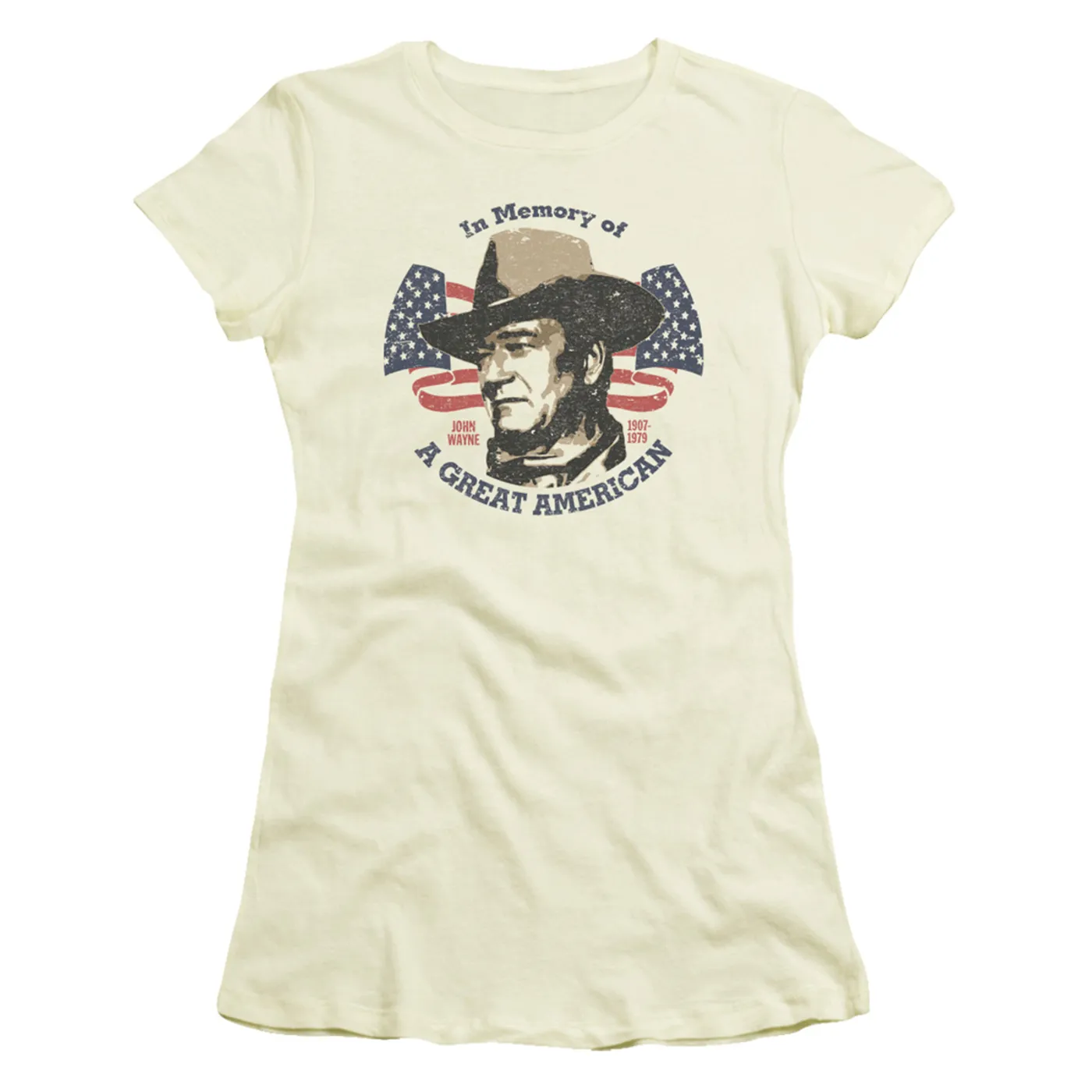 John Wayne Great American Women's Sheer T-Shirt