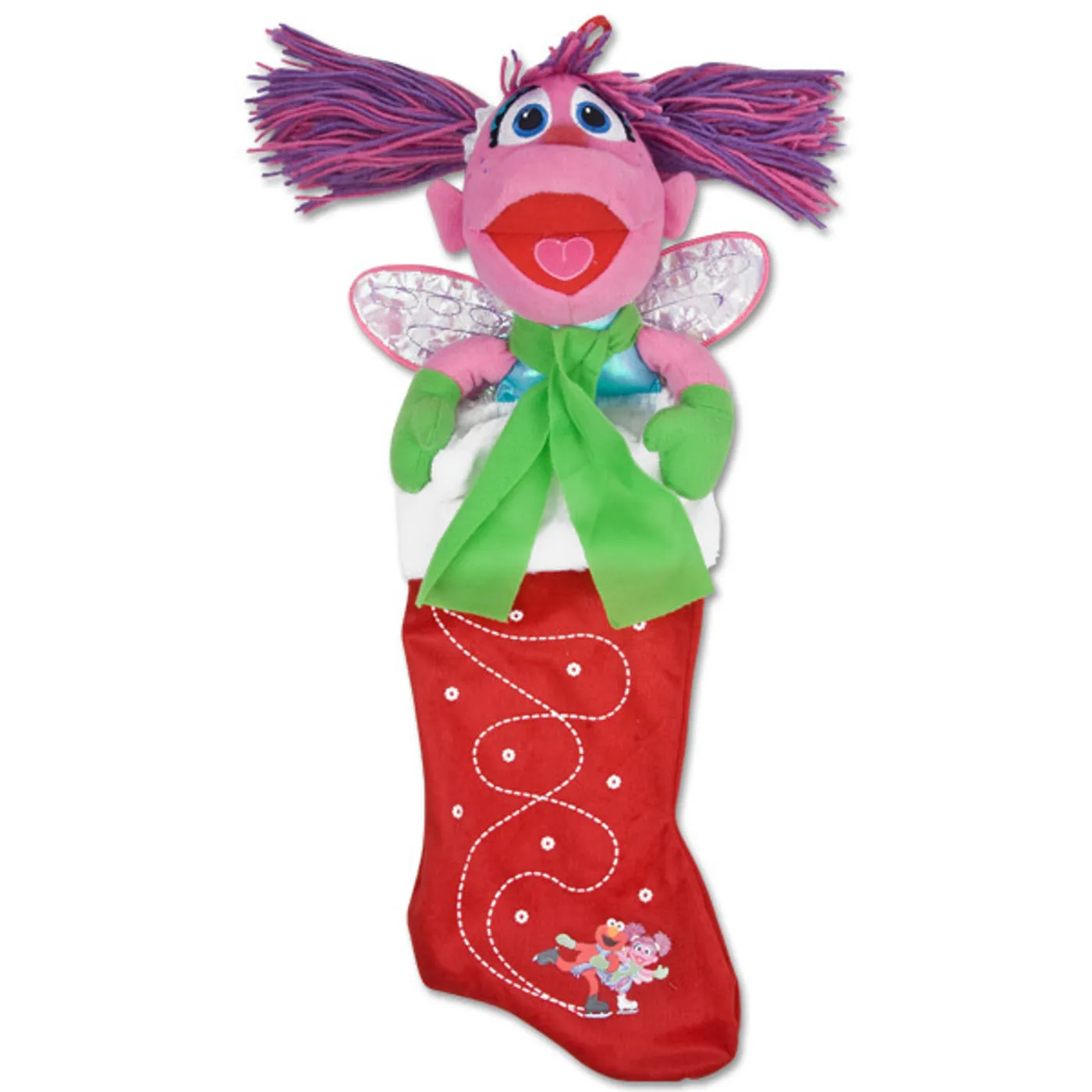 Sesame Street Abby Cadabby Ice Skating Stocking