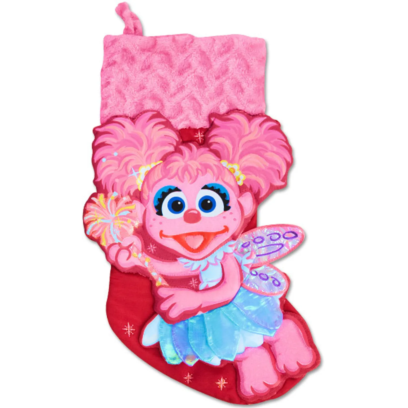Sesame Street Abby Cadabby Applique Stocking