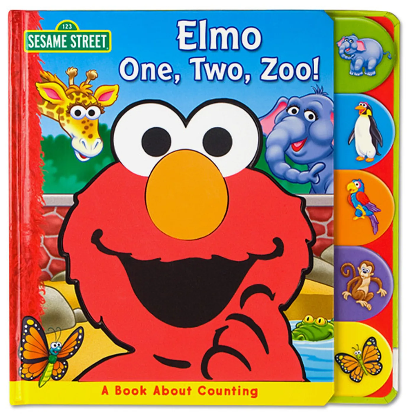 Sesame Street Elmo One, Two, Zoo! Book