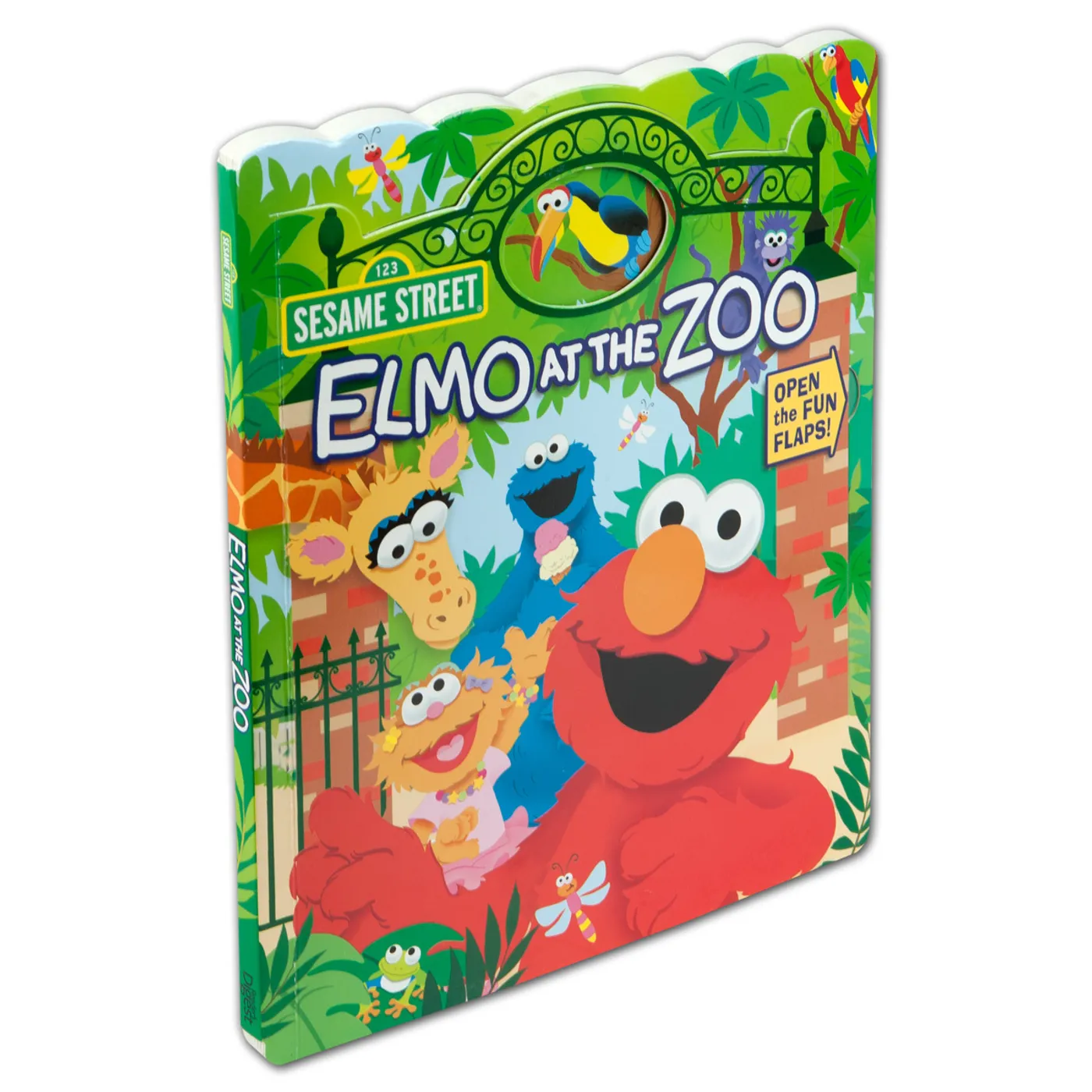 Sesame Street Elmo at the Zoo Book
