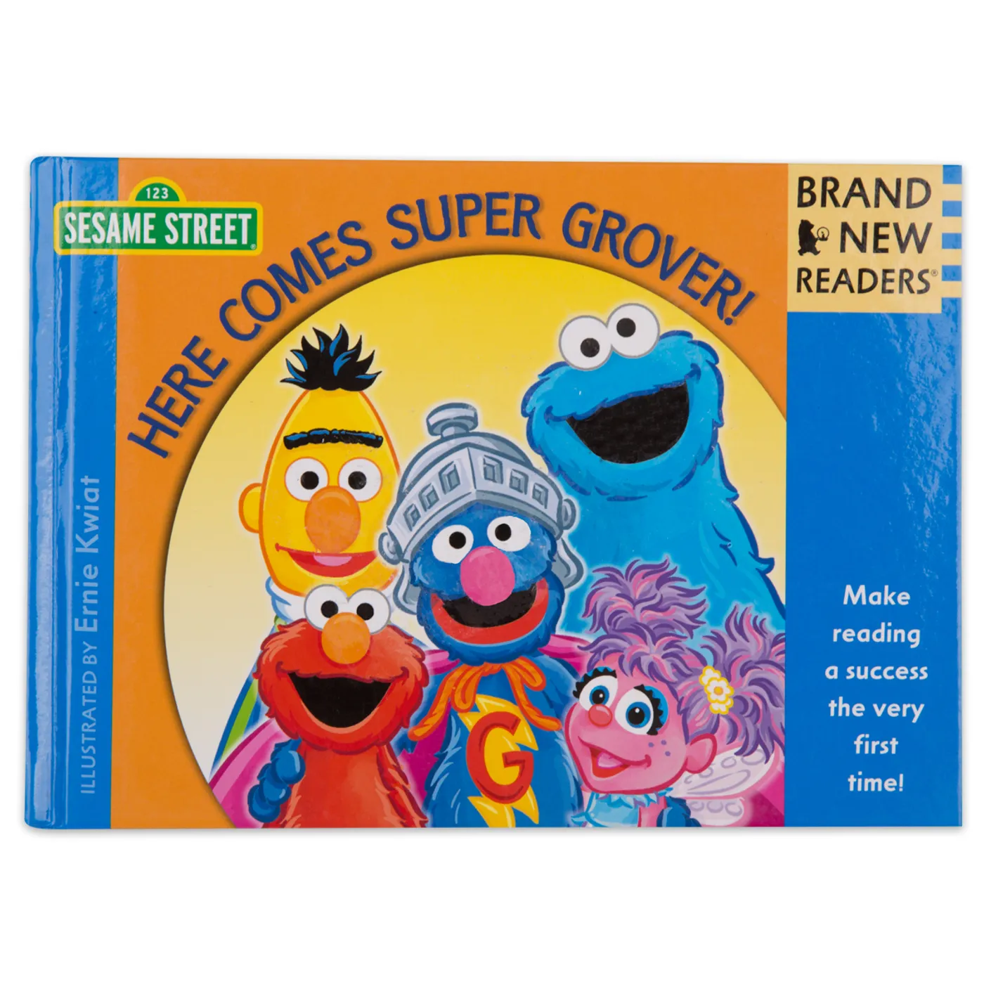 Sesame Street Here Comes Super Grover Hard Cover