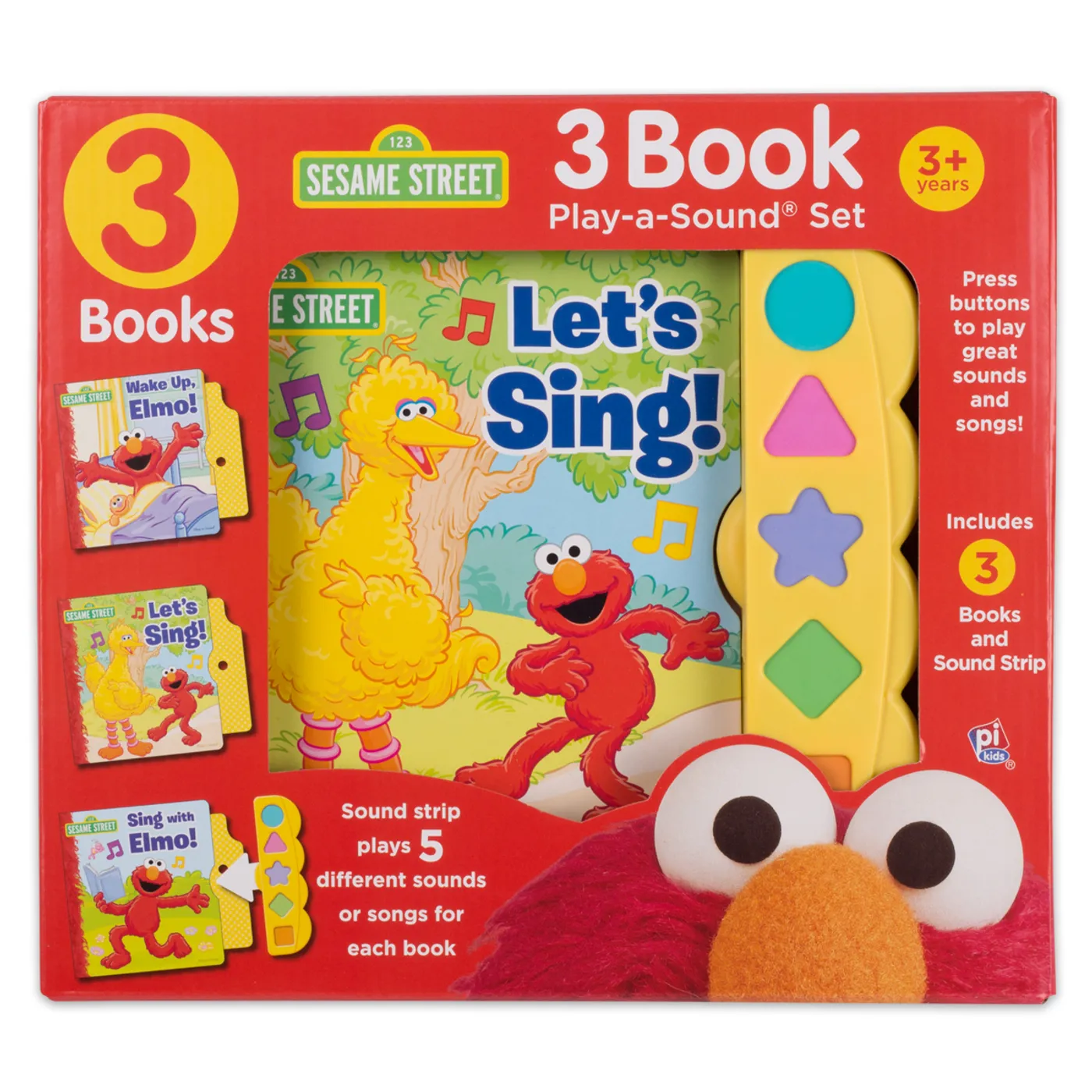 Sesame Street 3 Set Interactive Book Series